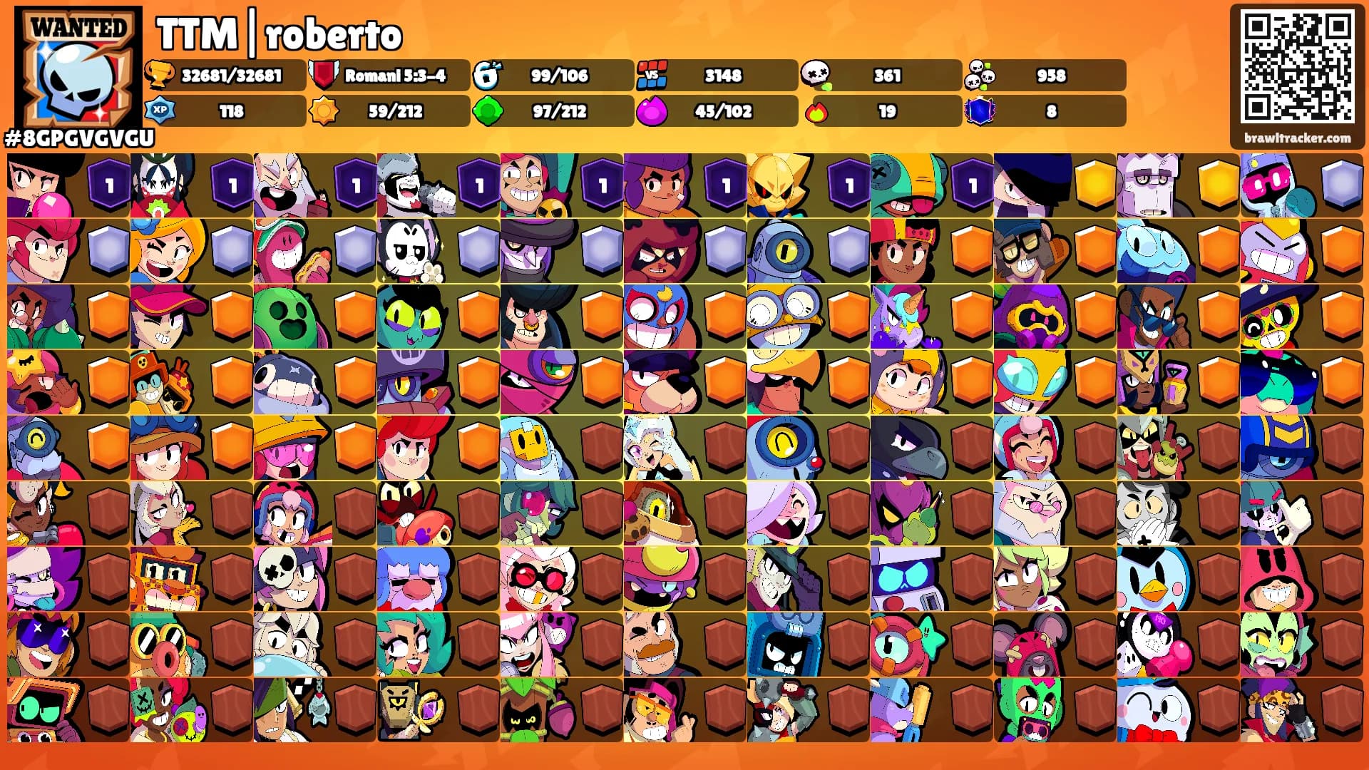 TTM|roberto's Ranks
