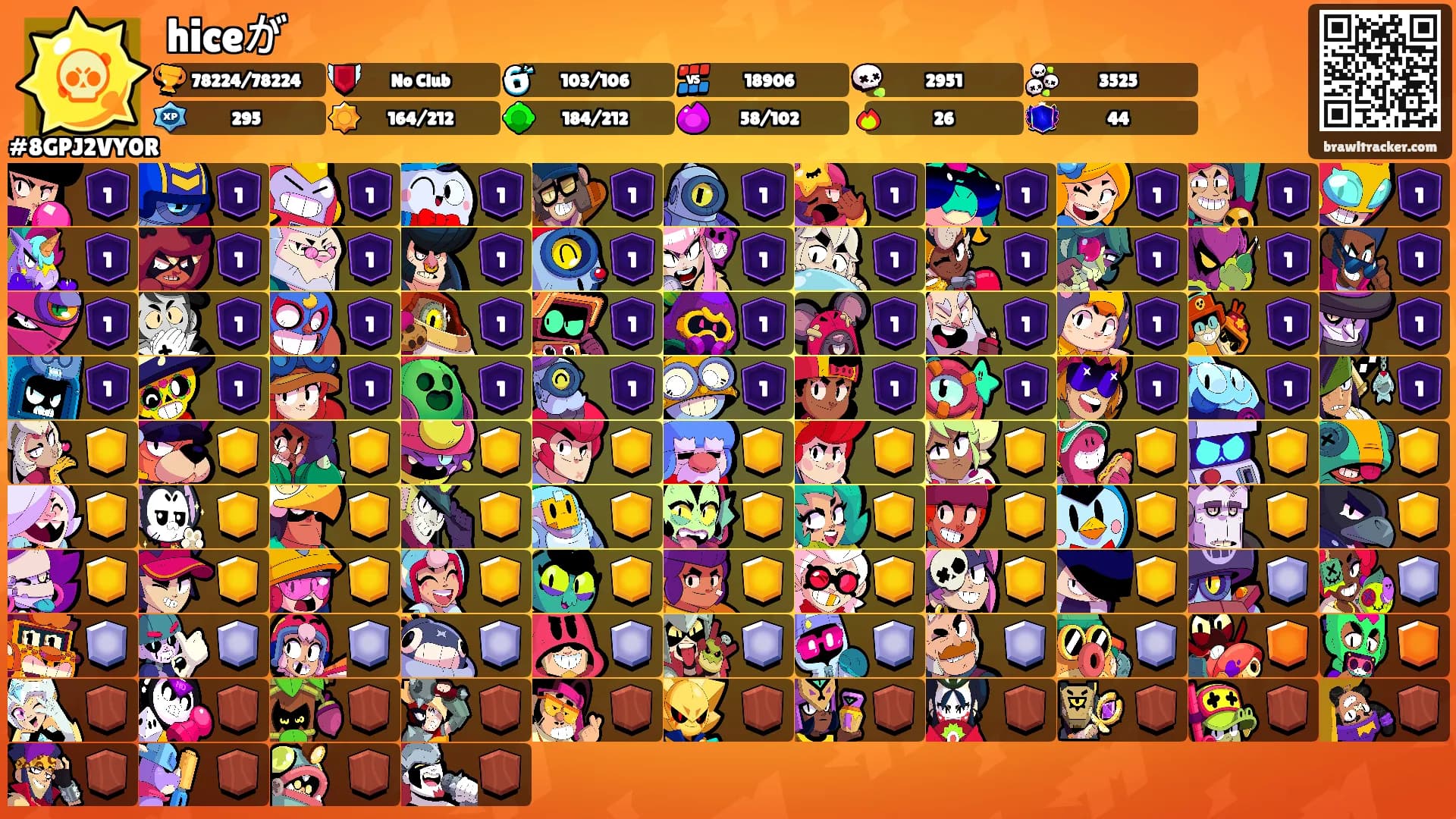 hiceが's Ranks