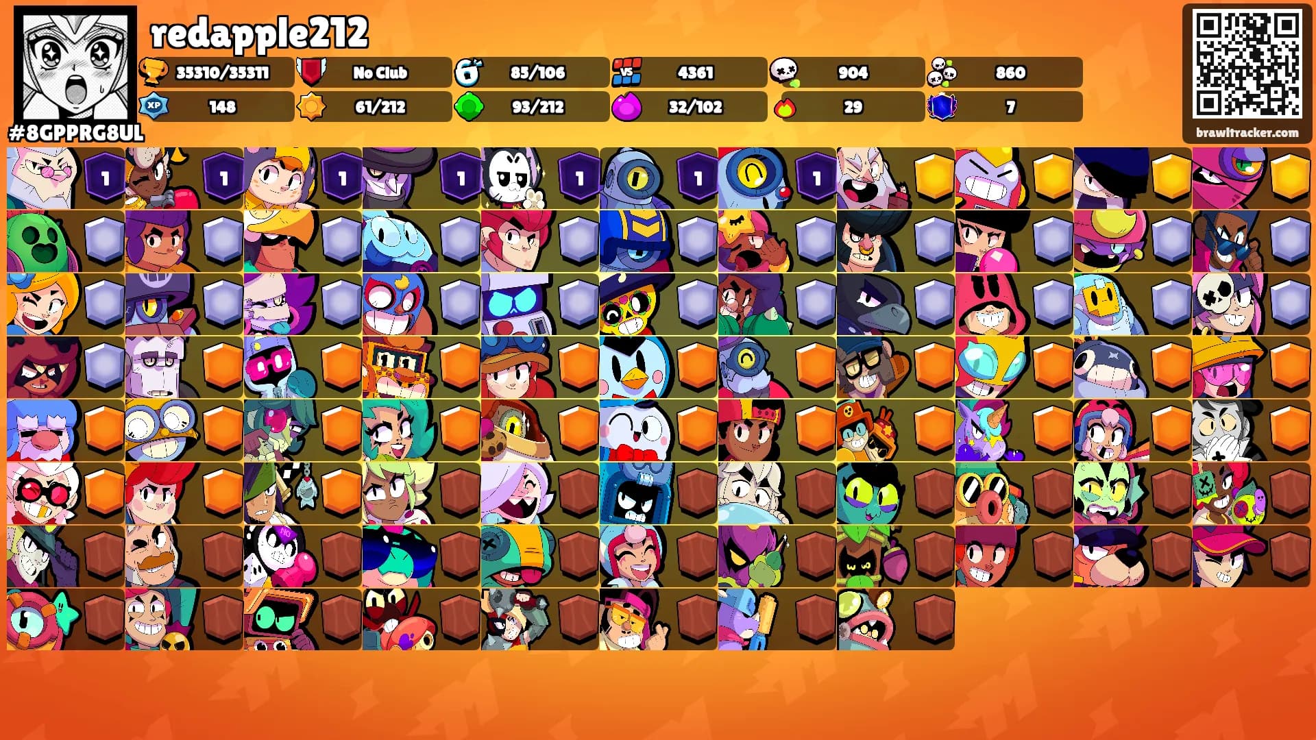 redapple212's Ranks