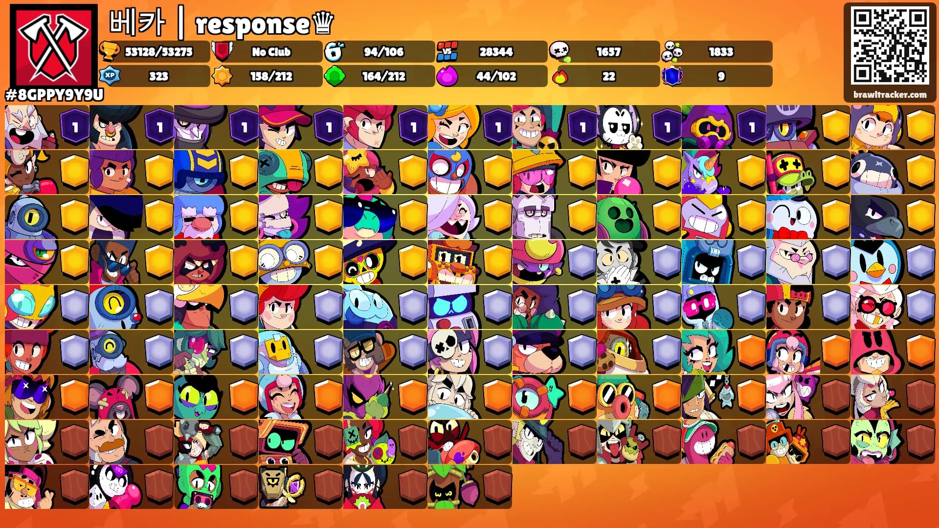 베카 | response♛'s Ranks