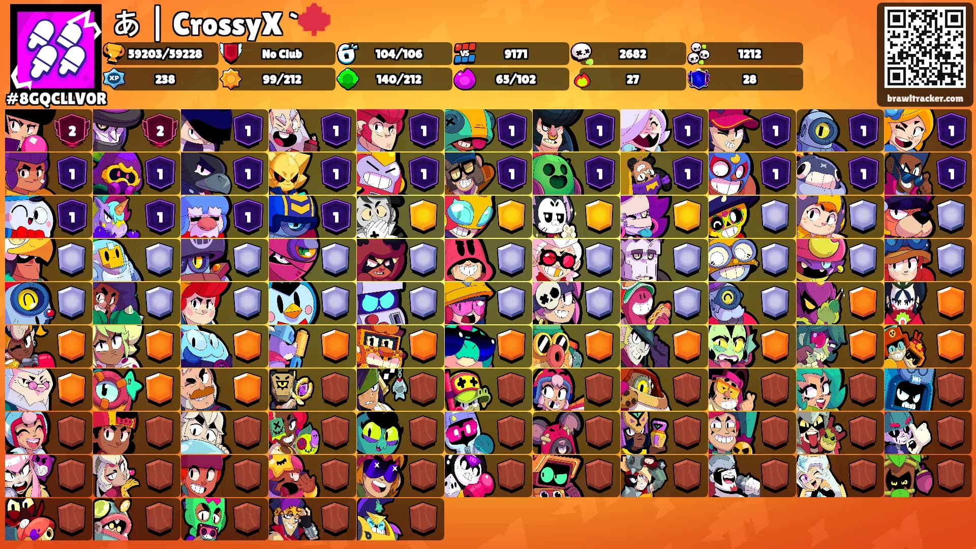 あ | CrossyX `🍁's Ranks