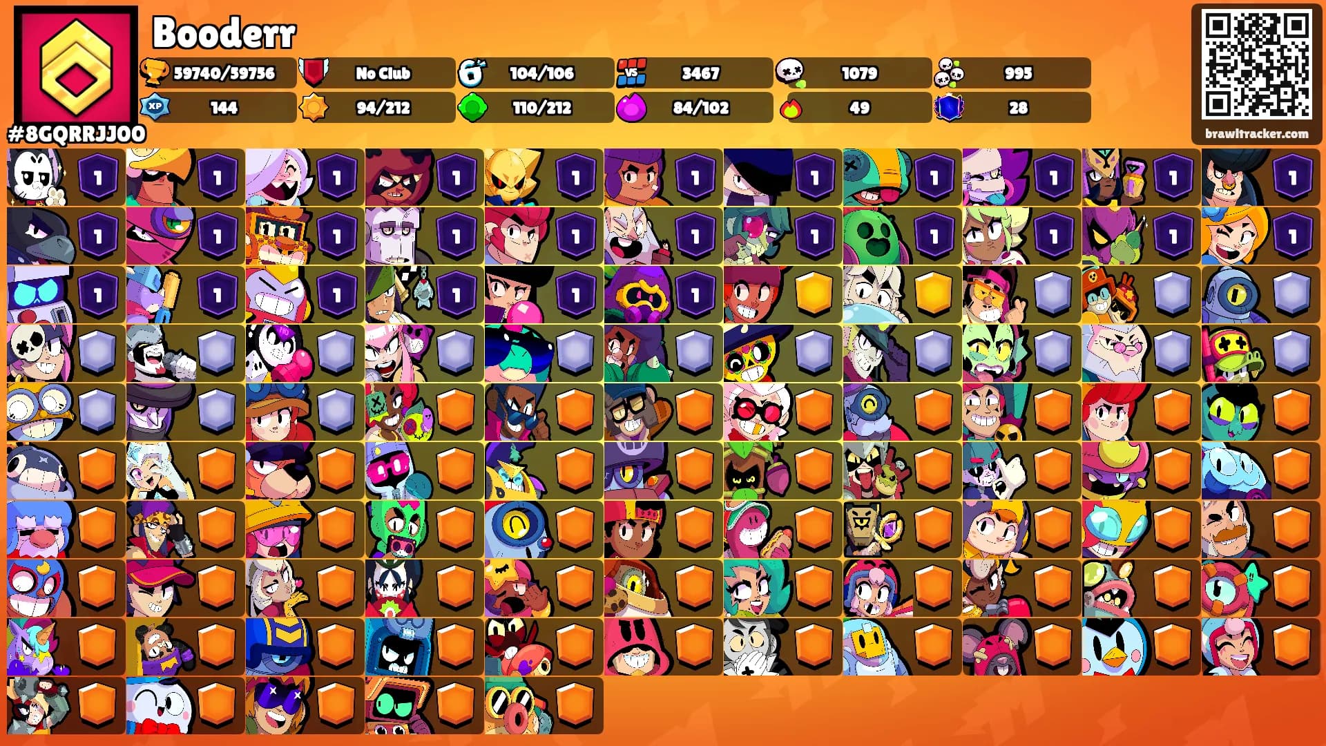 Booderr's Ranks