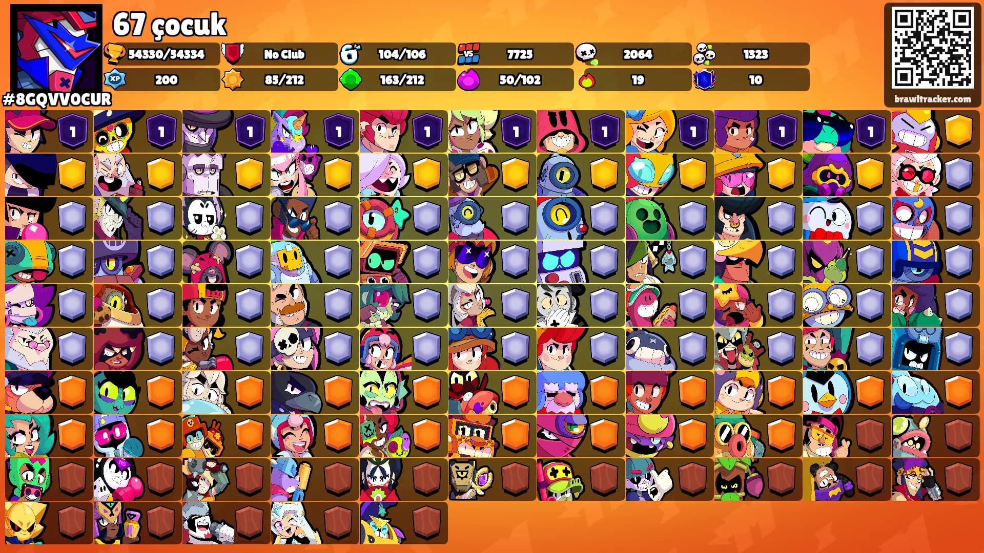 67 çocuk's Ranks