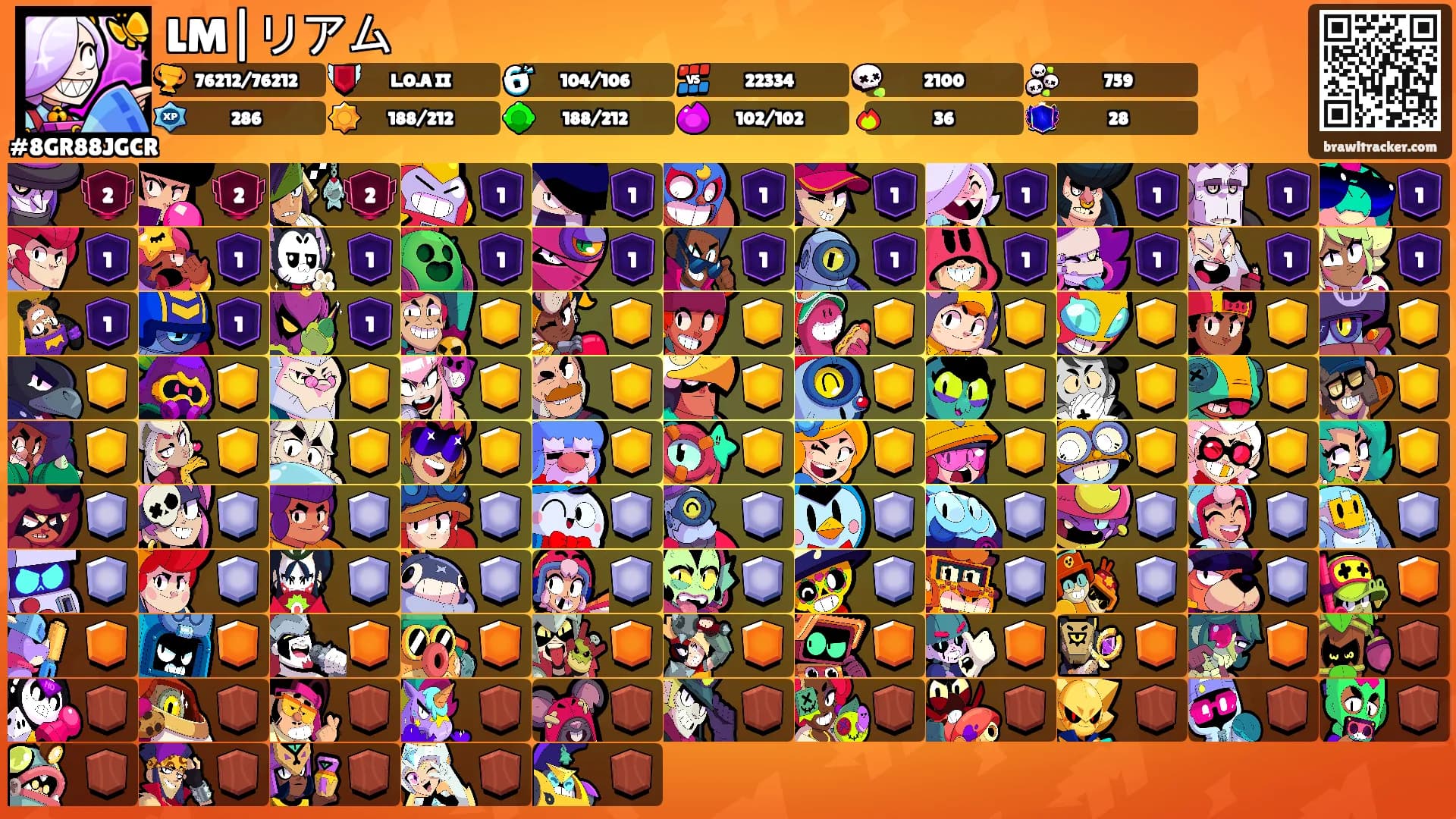 LM|リアム's Ranks