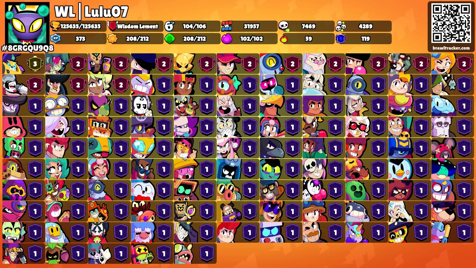 WL|Lulu07's Ranks