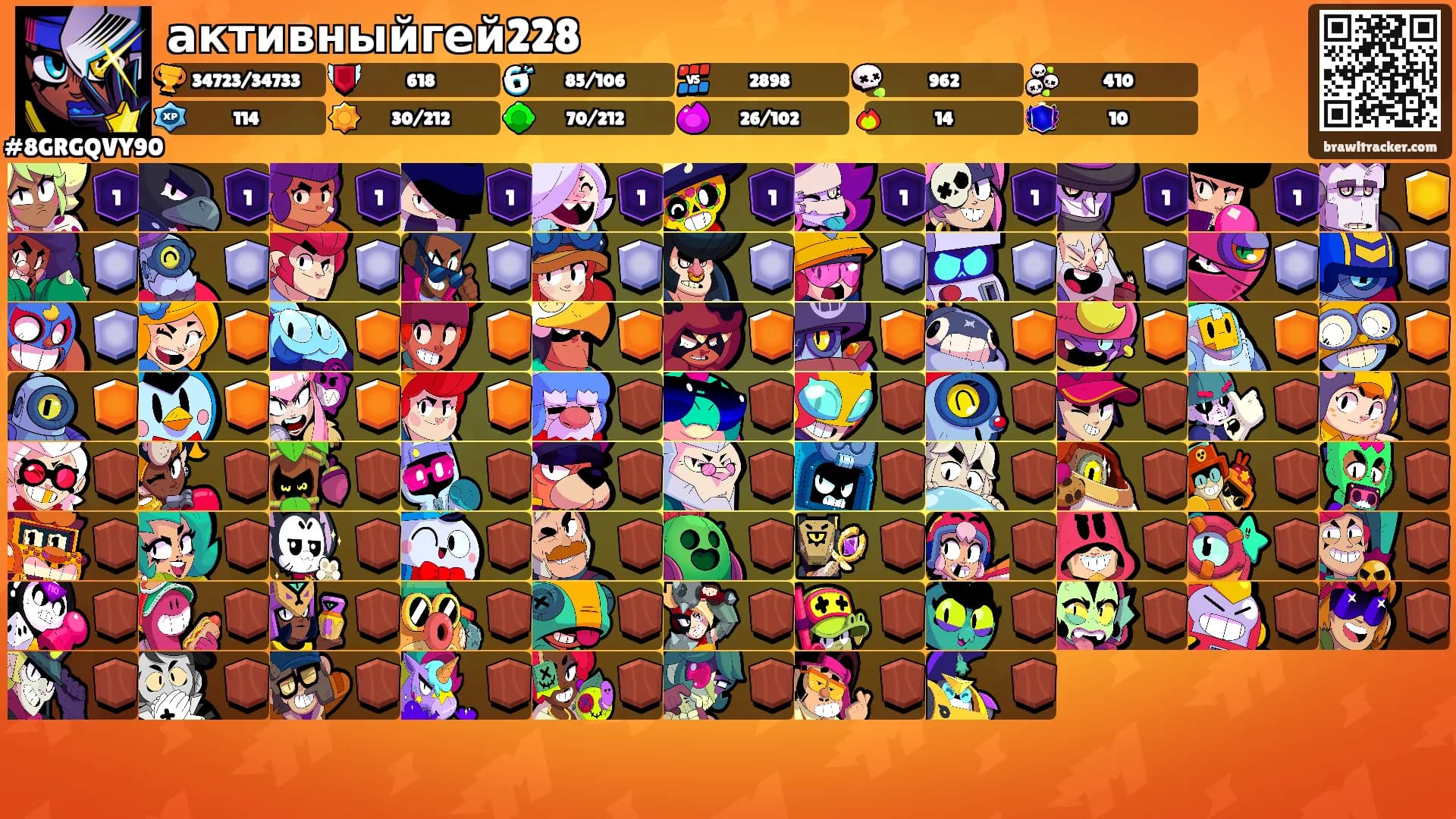 активныйгей228's Ranks