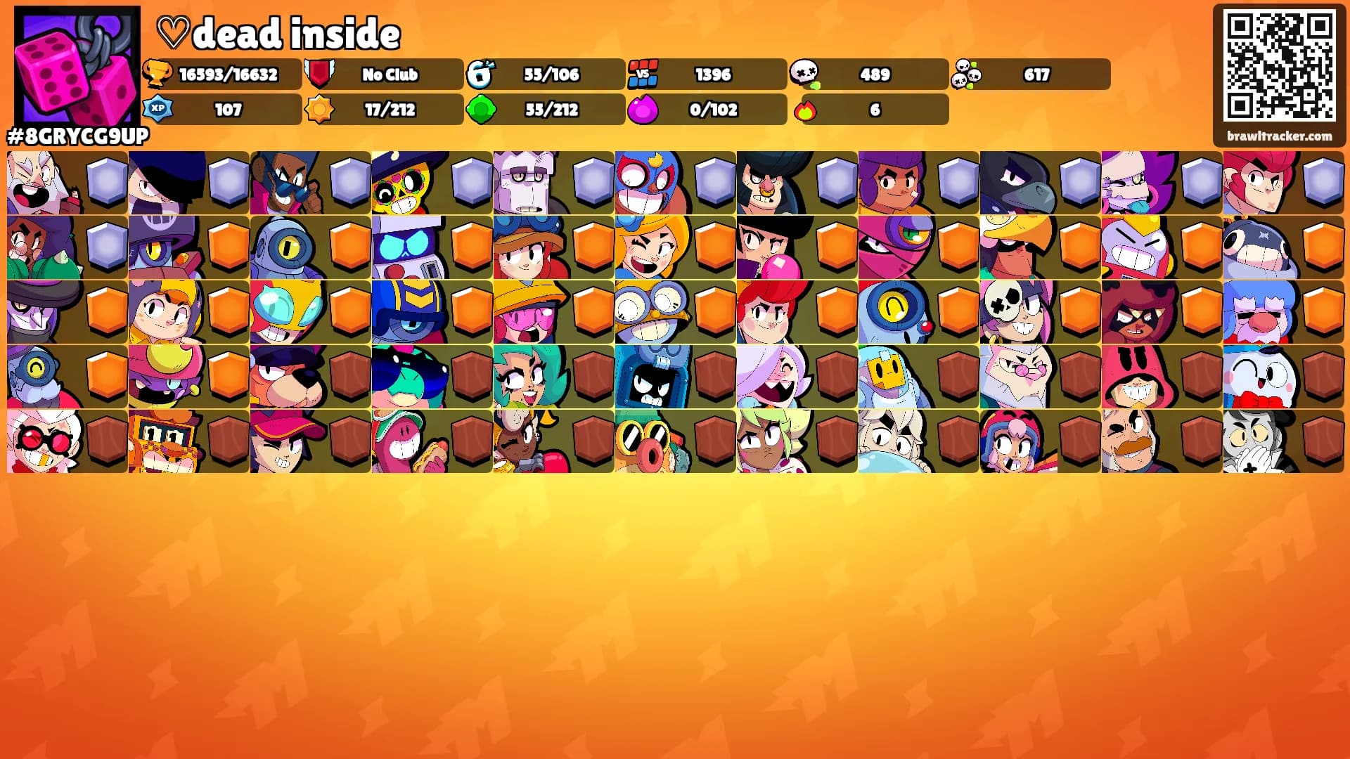 ♡dead inside's Ranks