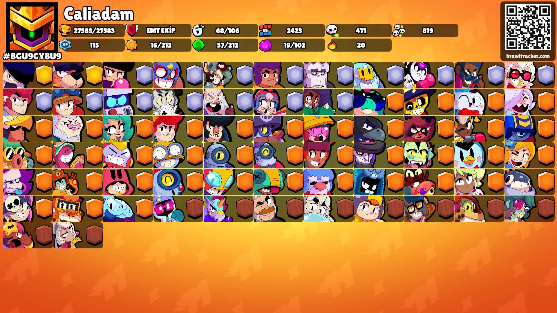 Caliadam's Ranks