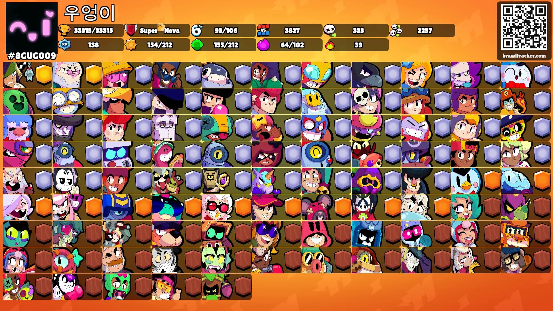 우엉이's Ranks