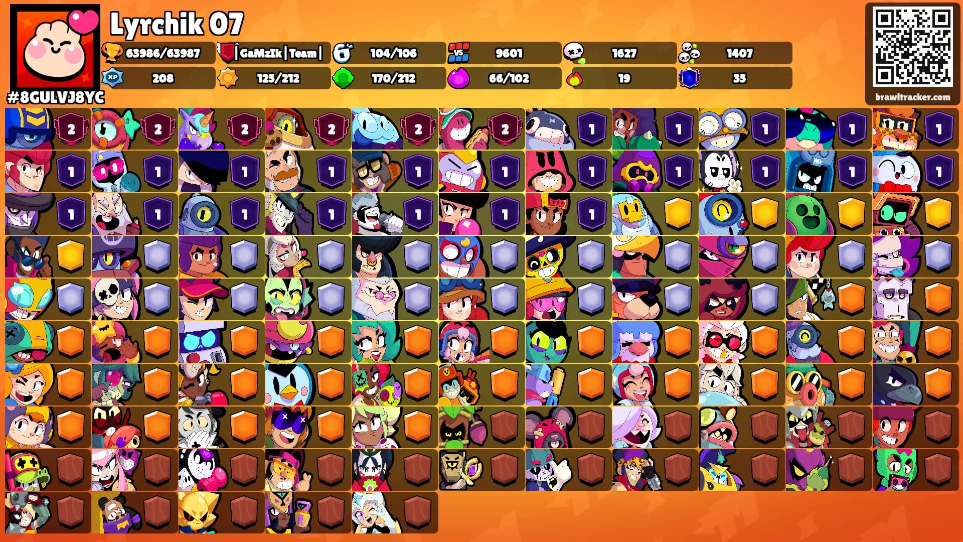 Lyrchik 07's Ranks