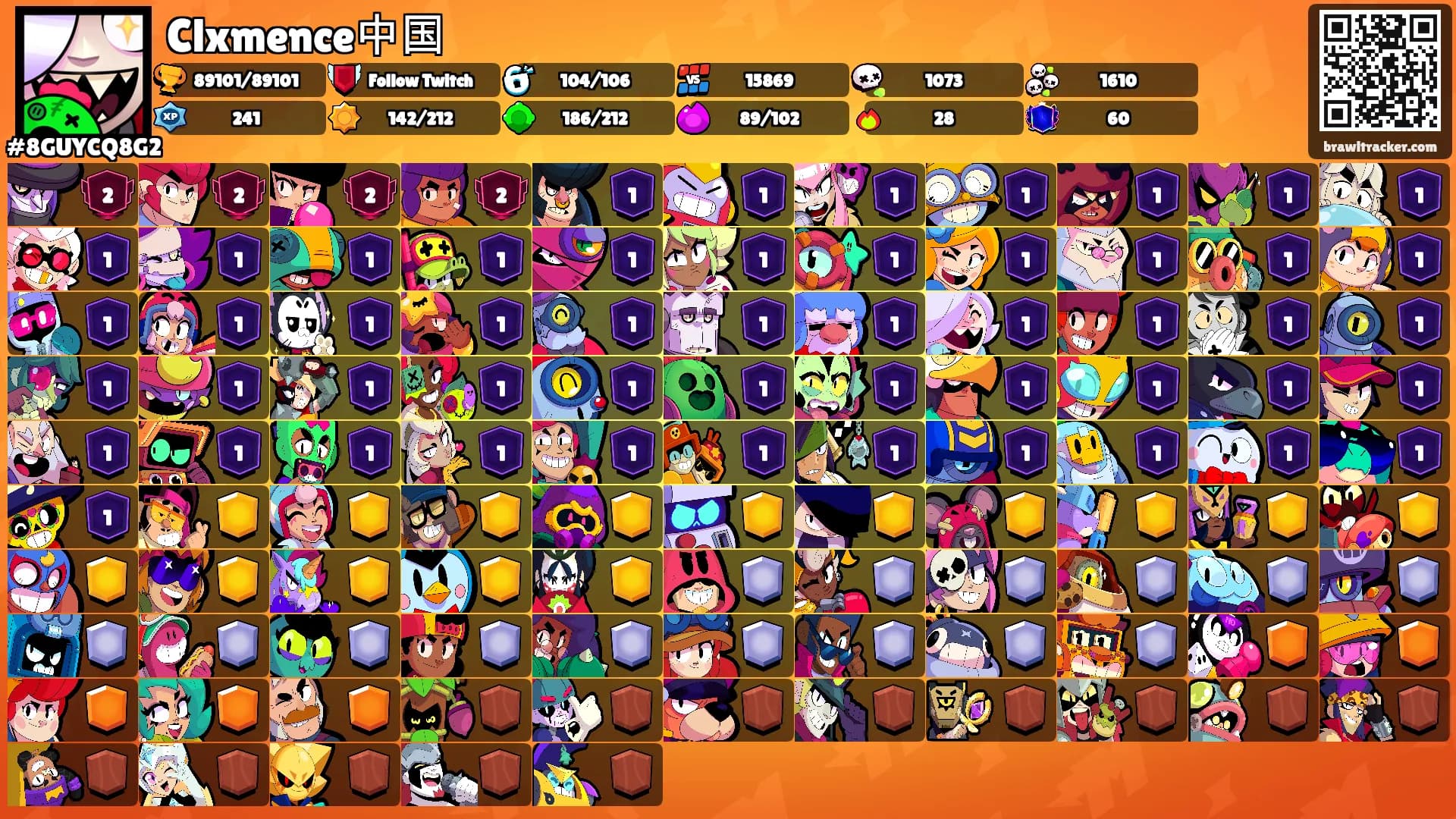 Clxmence中国's Ranks