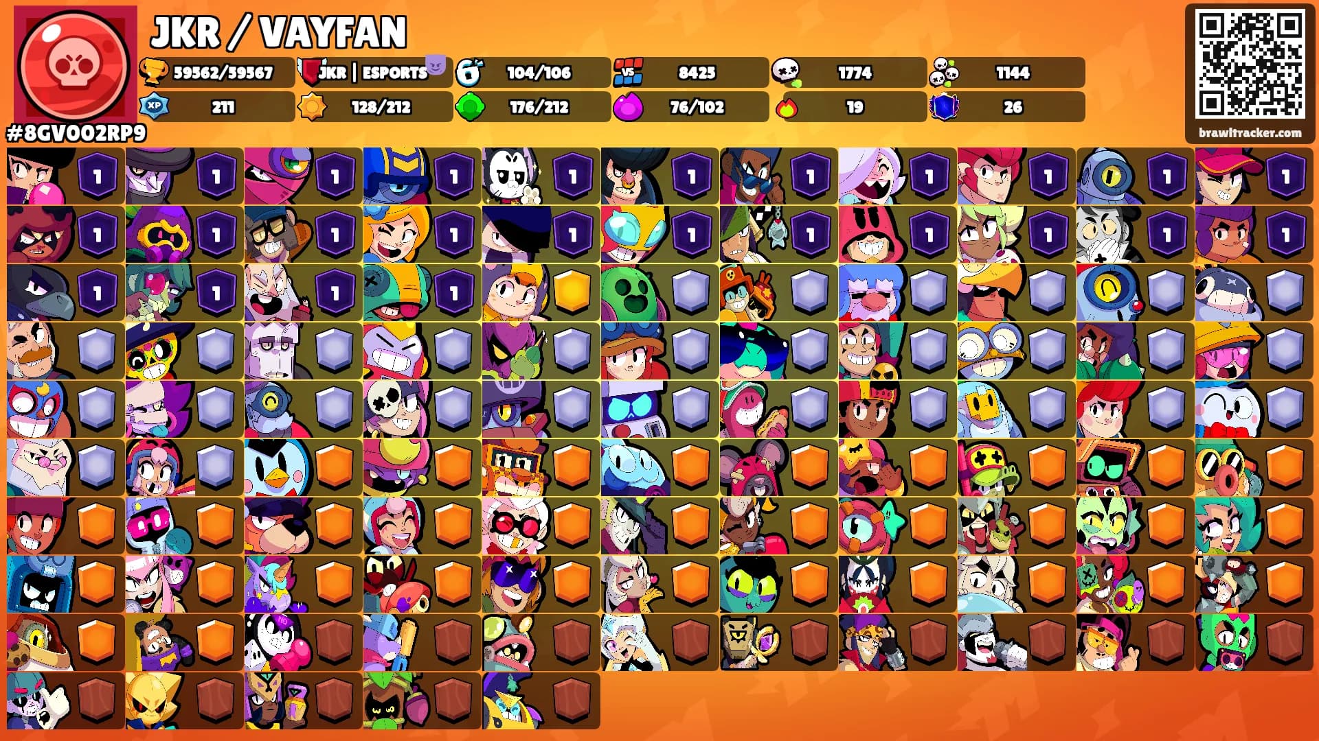 JKR / VAYFAN's Ranks