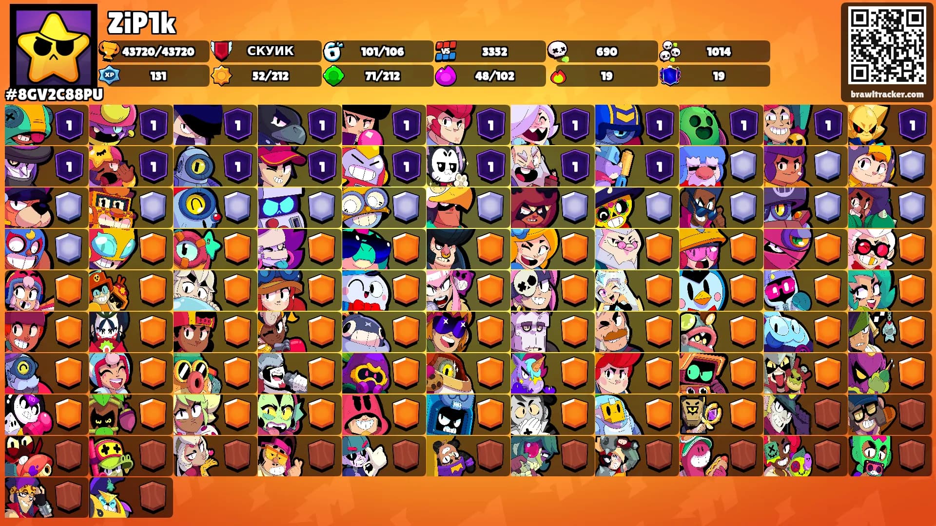 ZiP1k's Ranks