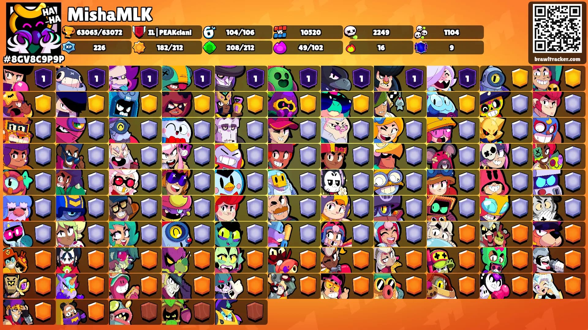 MishaMLK's Ranks