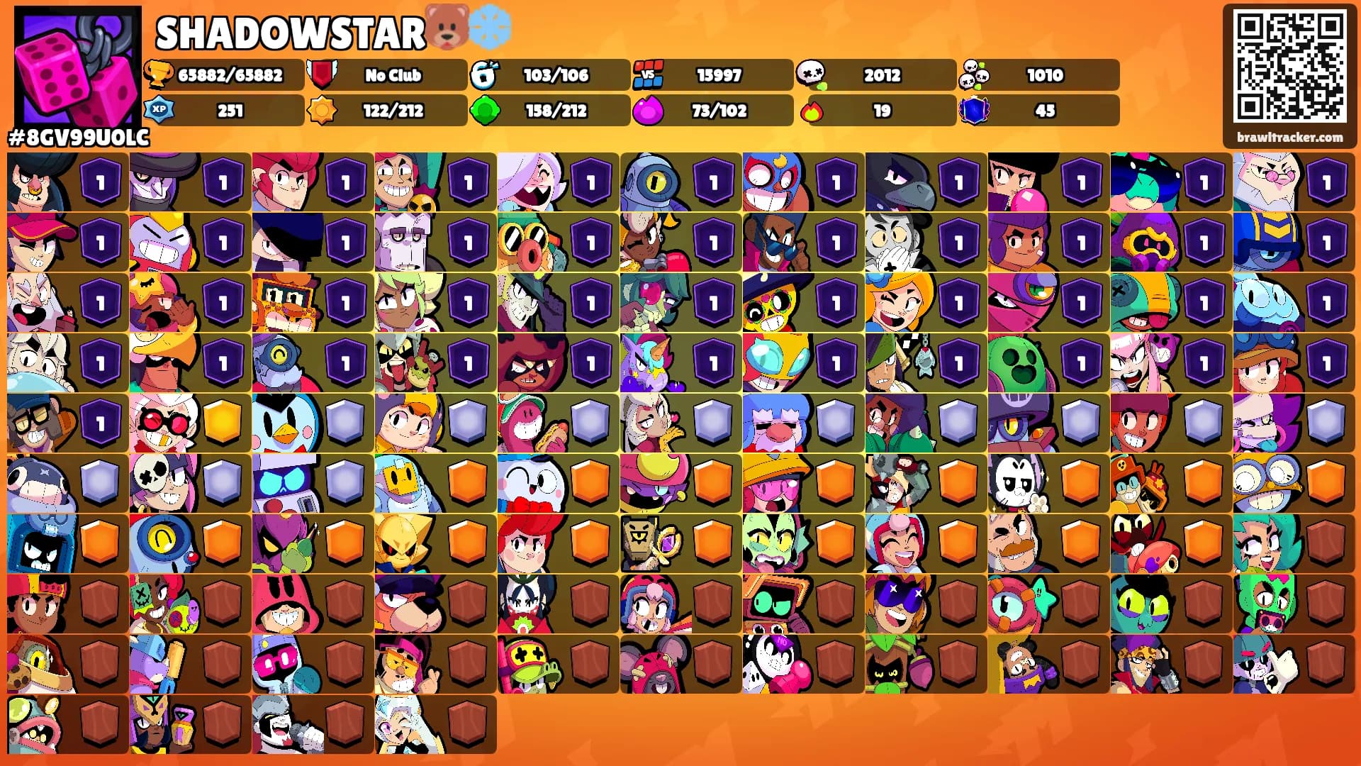 SHADOWSTAR🐻‍❄️'s Ranks