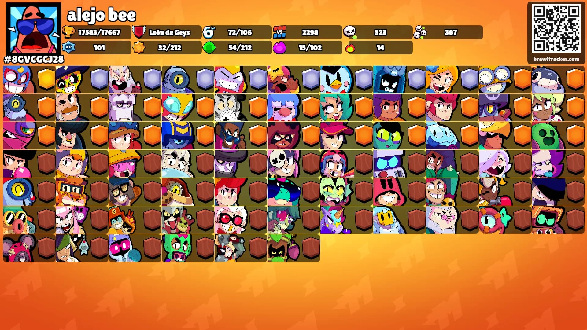 alejo bee's Ranks