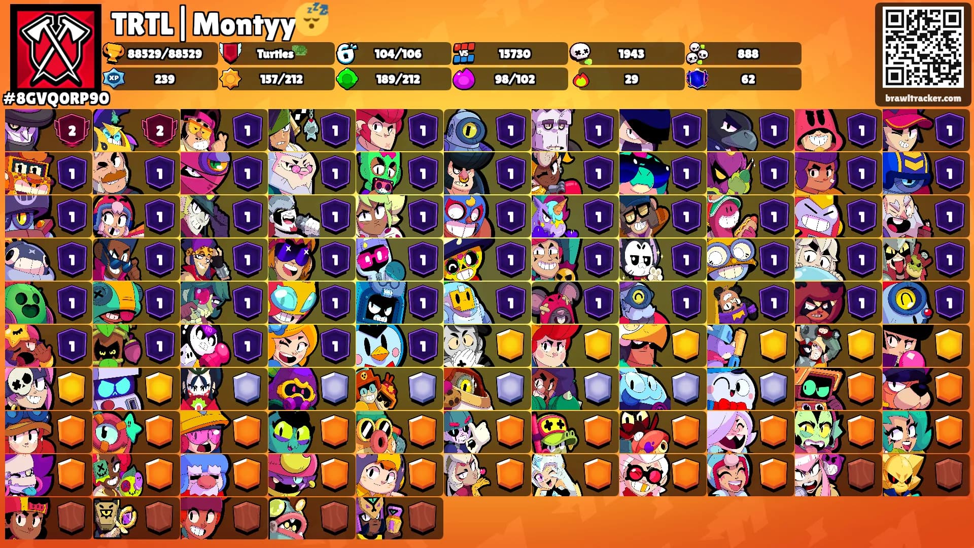 TRTL|Montyy😴's Ranks