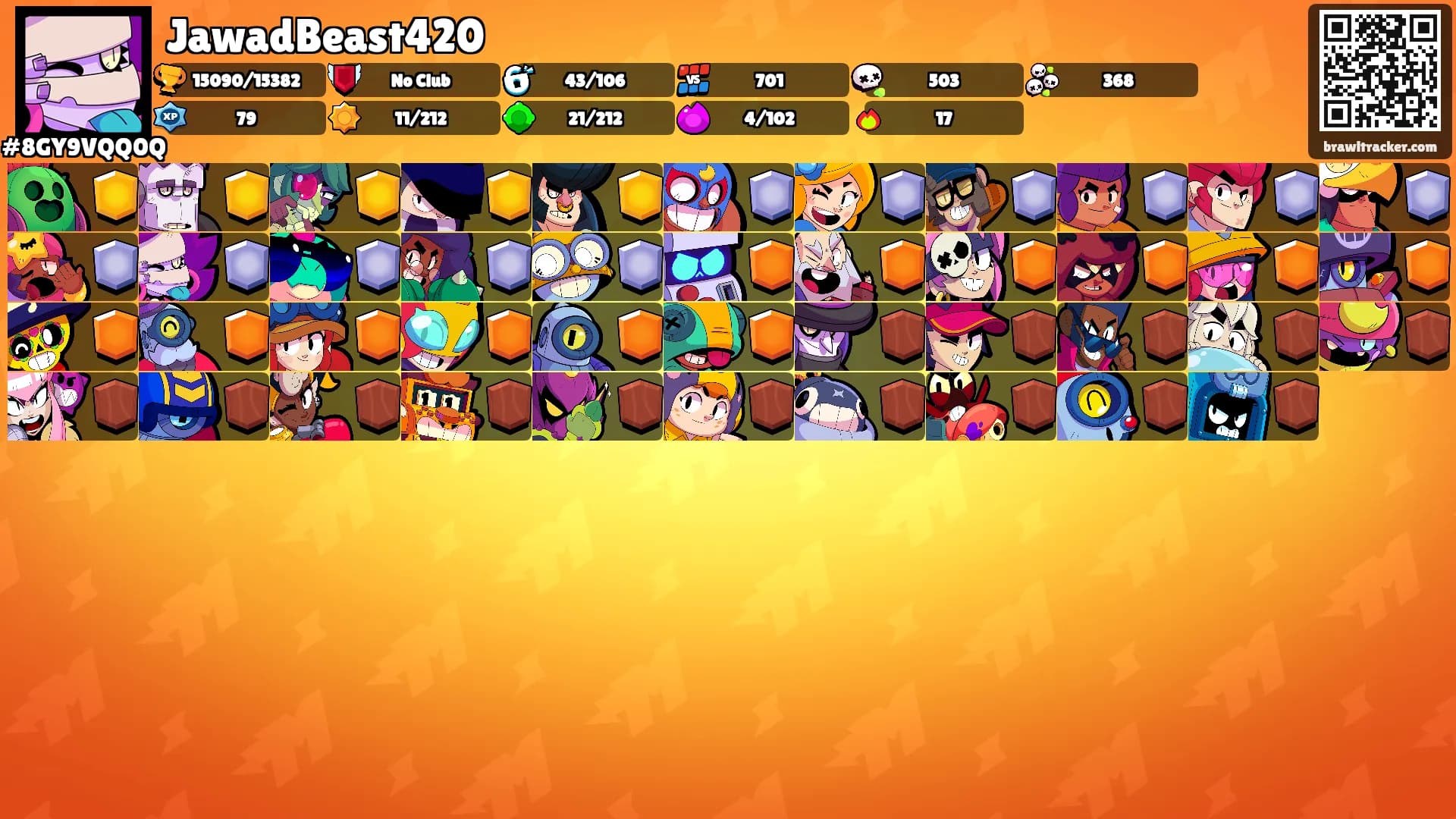 JawadBeast420's Ranks