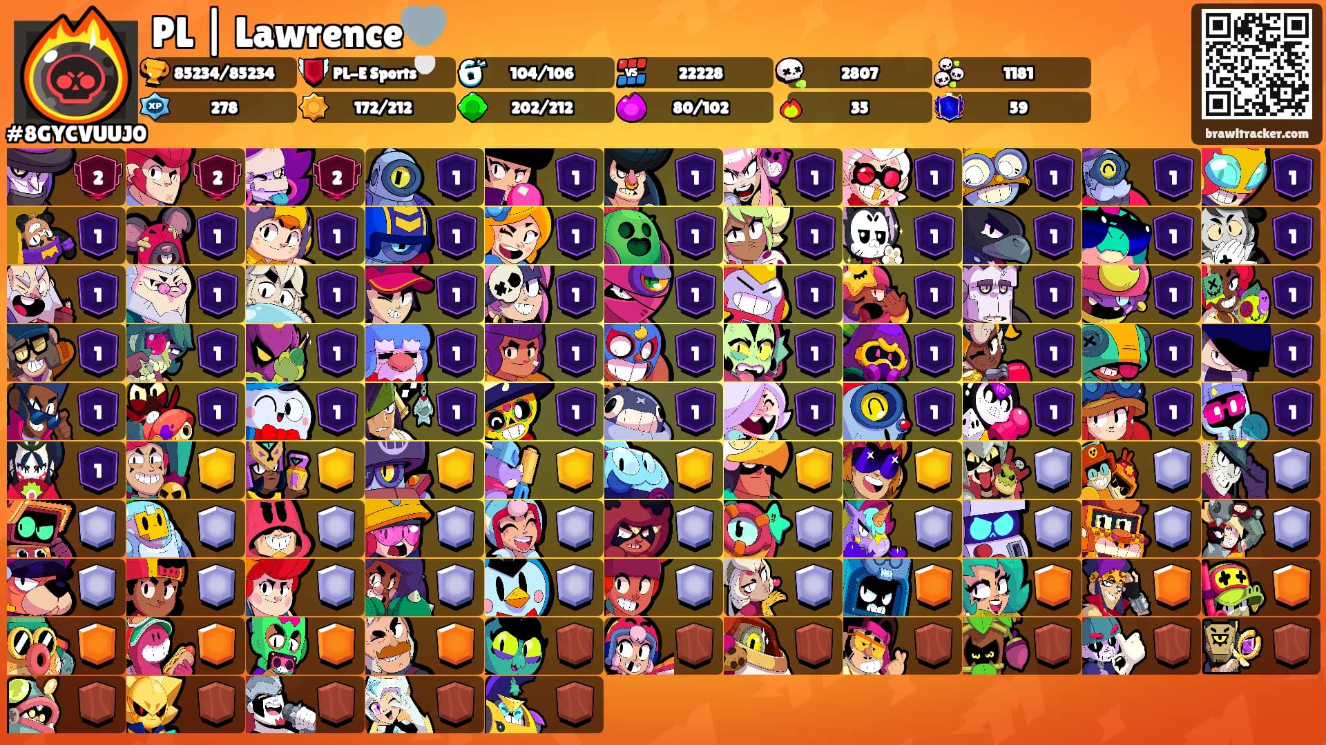 PL | Lawrence🩶's Ranks