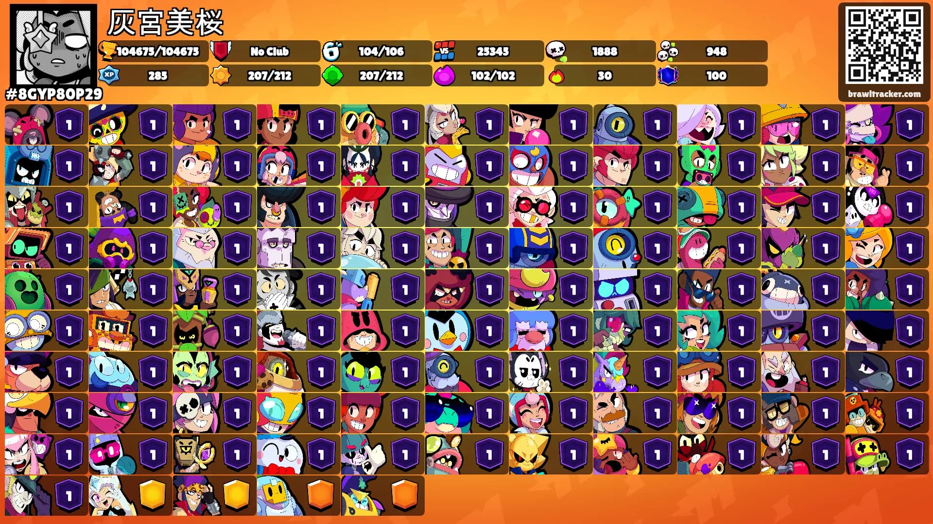 灰宮美桜's Ranks