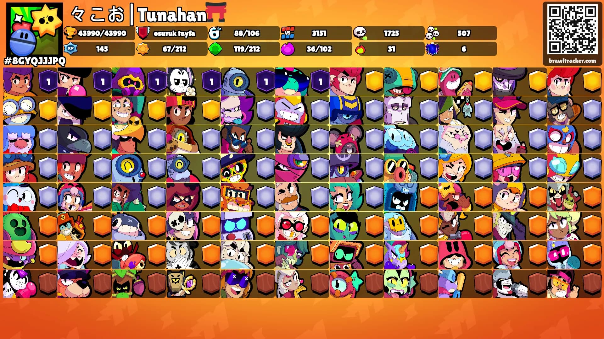 々こお|Tunahan⛩️'s Ranks