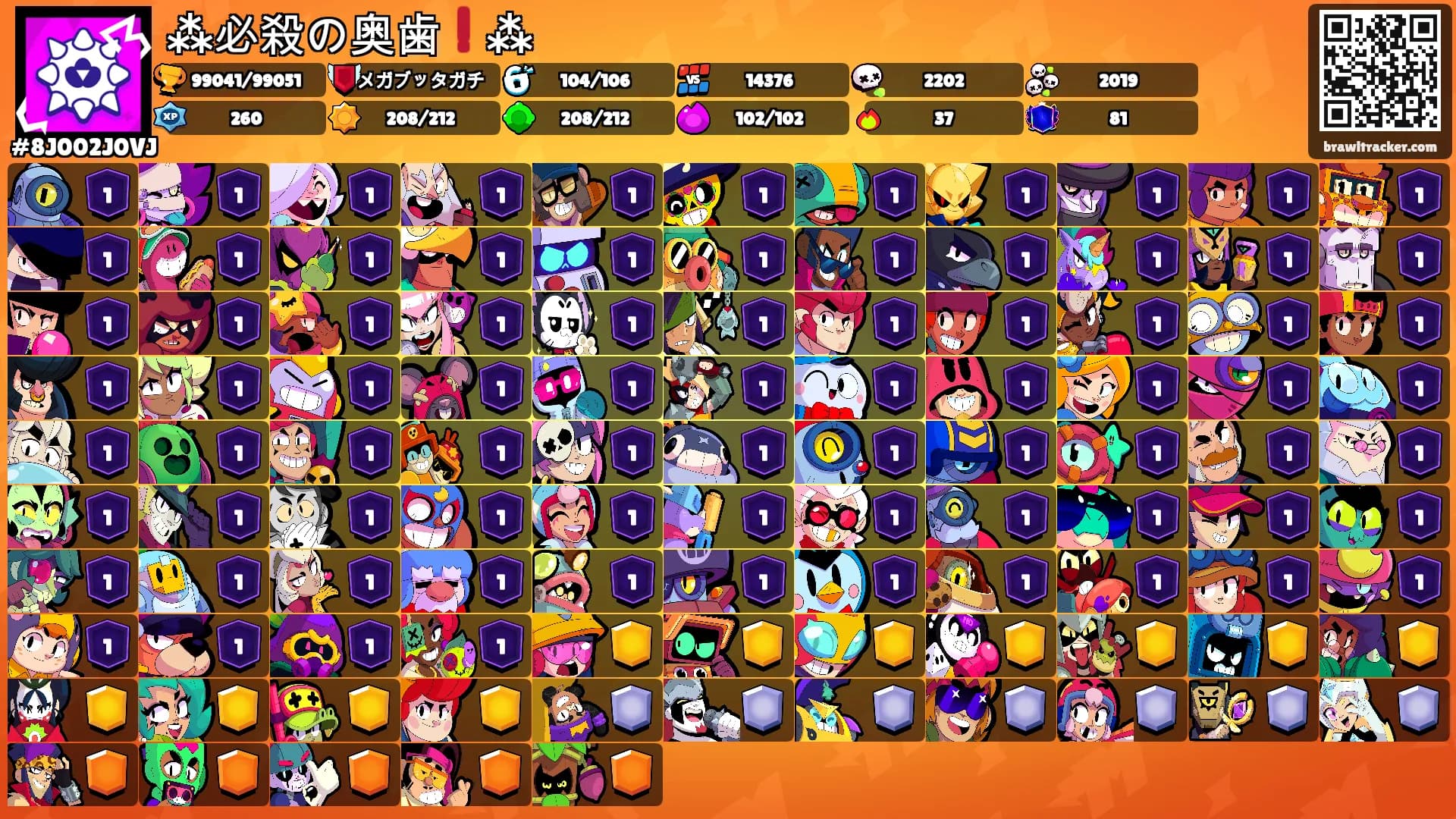 ⁂必殺の奥歯❗️⁂'s Ranks