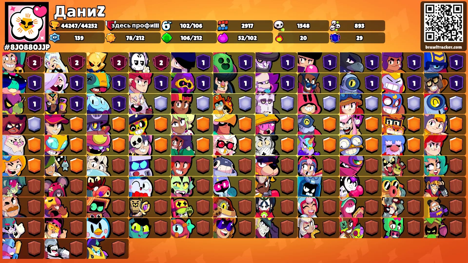 ДаниZ's Ranks