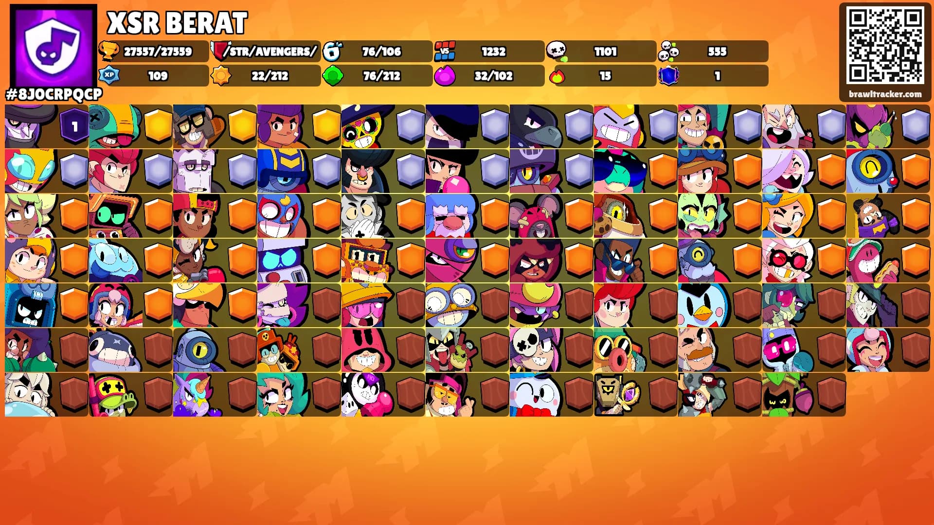 XSR BERAT's Ranks