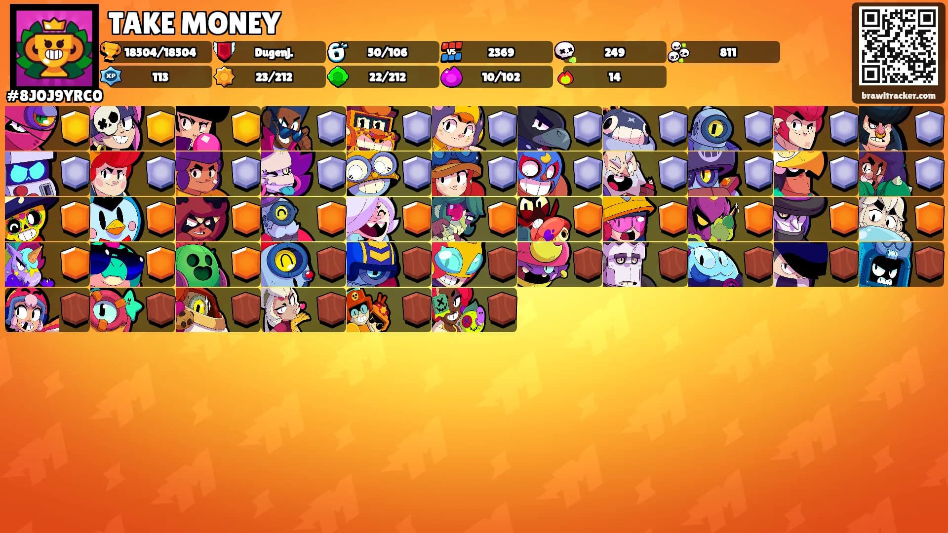 TAKE MONEY's Ranks