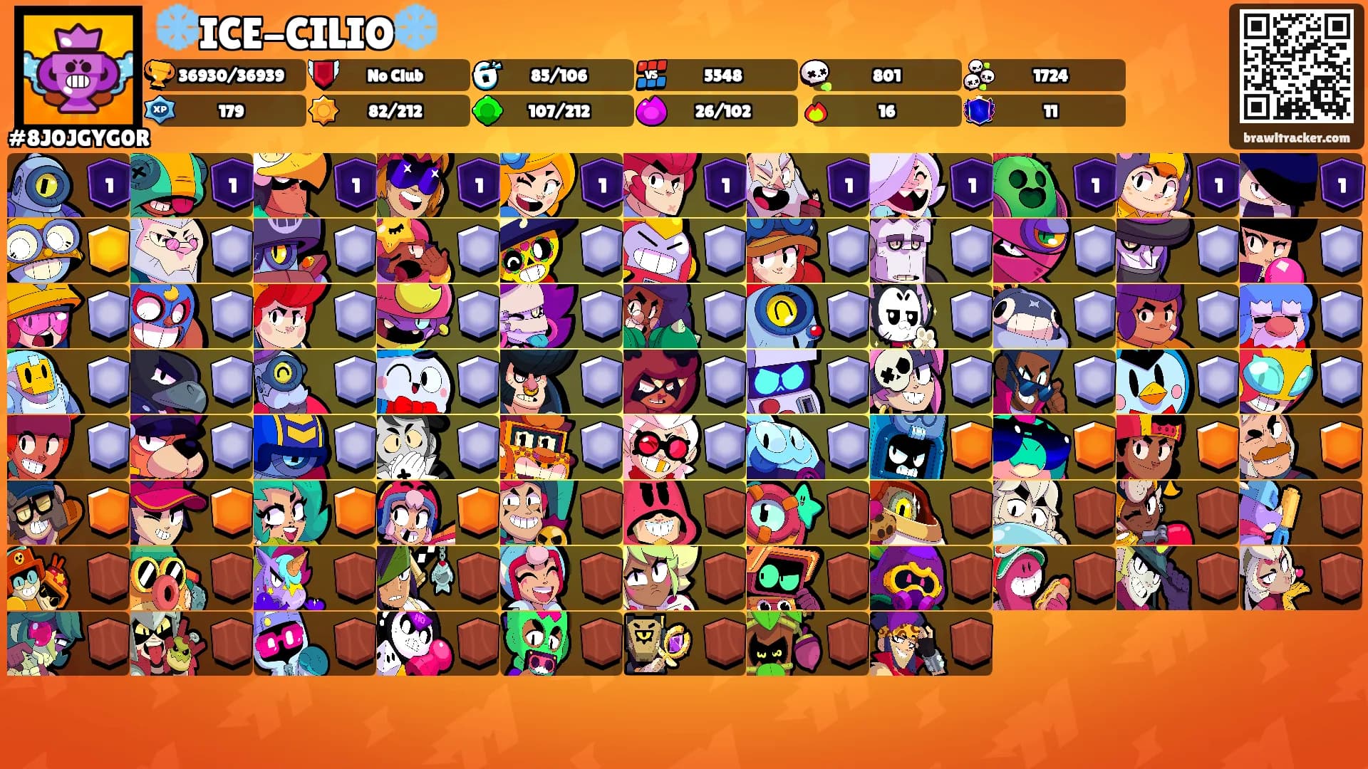 ❄️ICE-CILIO❄️'s Ranks