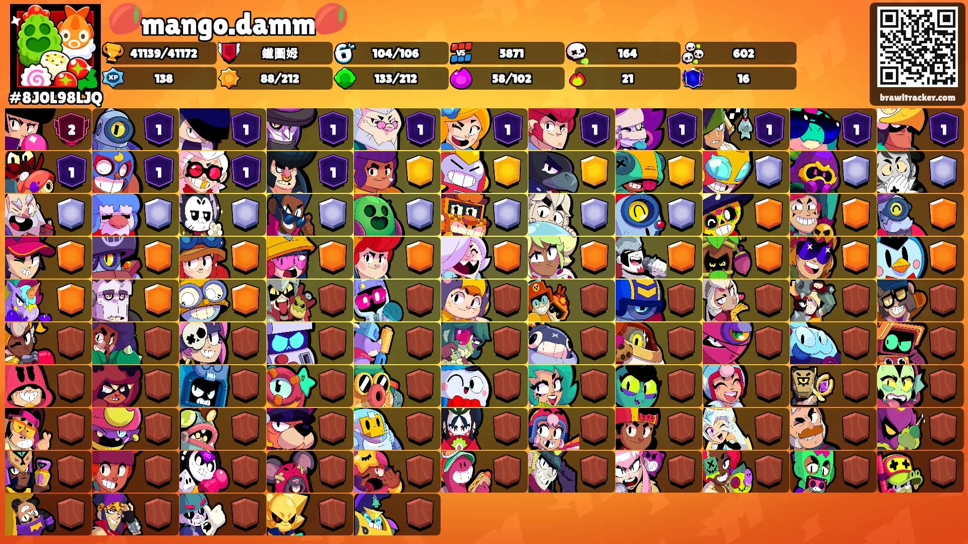 🥭mango.damm🥭's Ranks