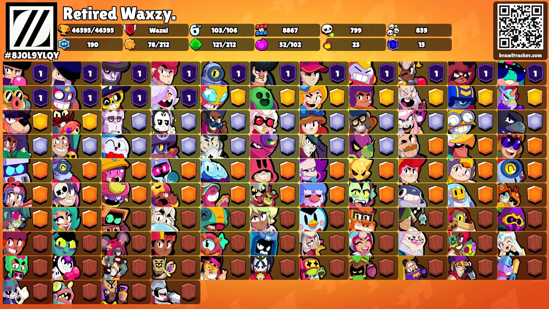 Retired Waxzy.'s Ranks