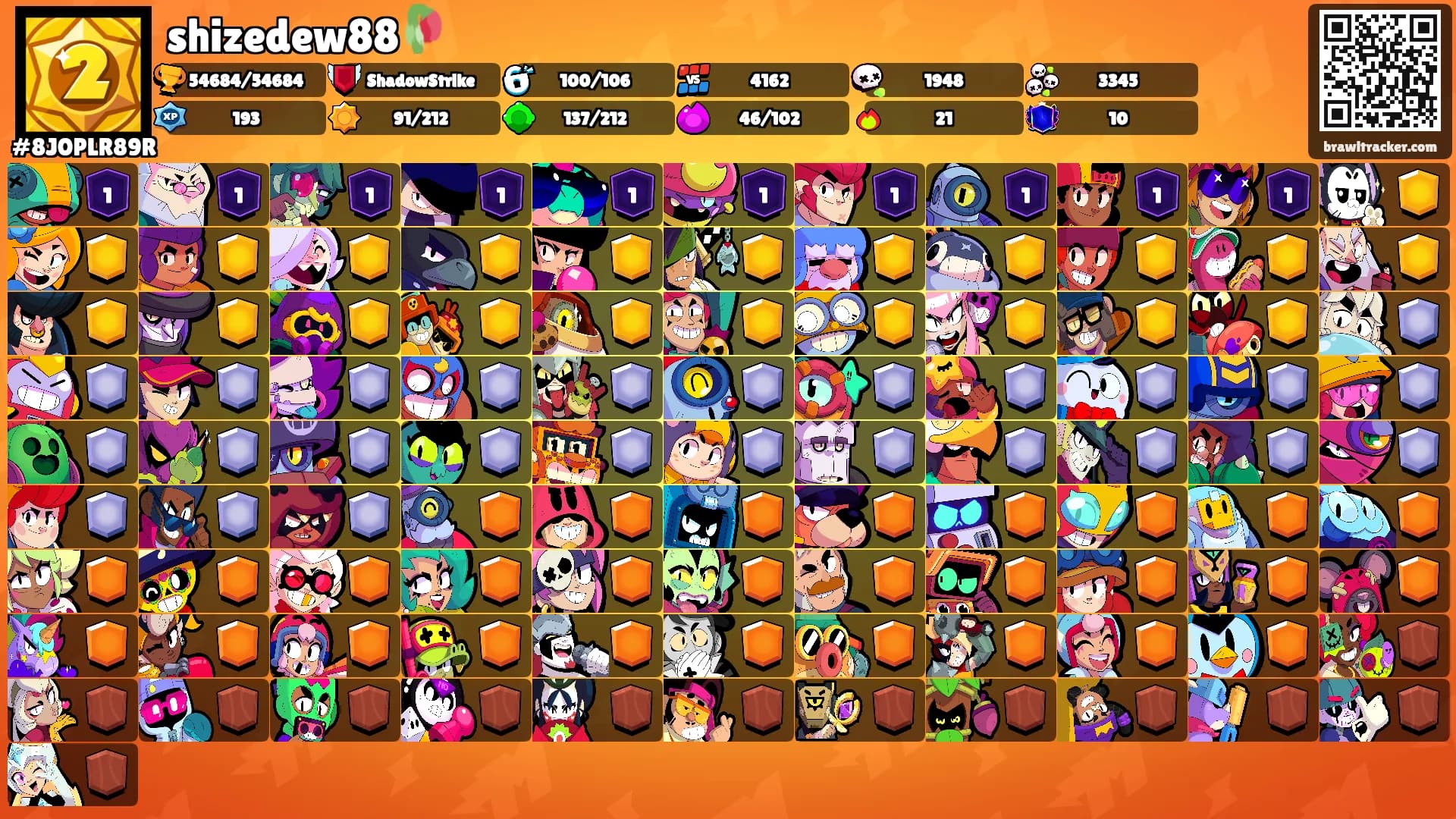 shizedew88🥀's Ranks