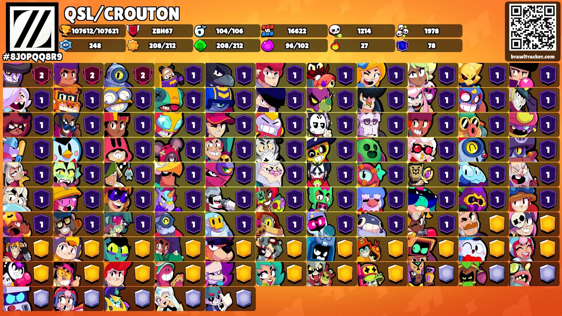QSL/CROUTON's Ranks