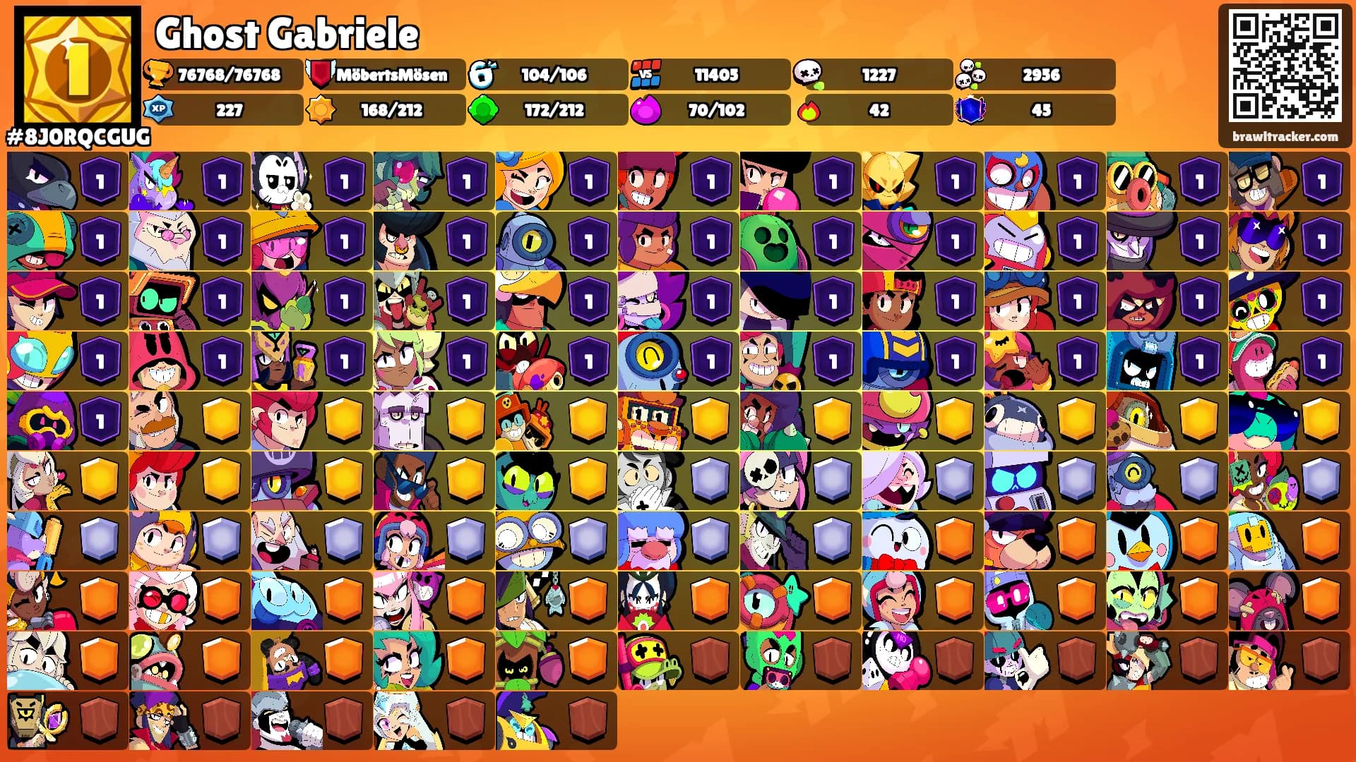 Ghost Gabriele's Ranks