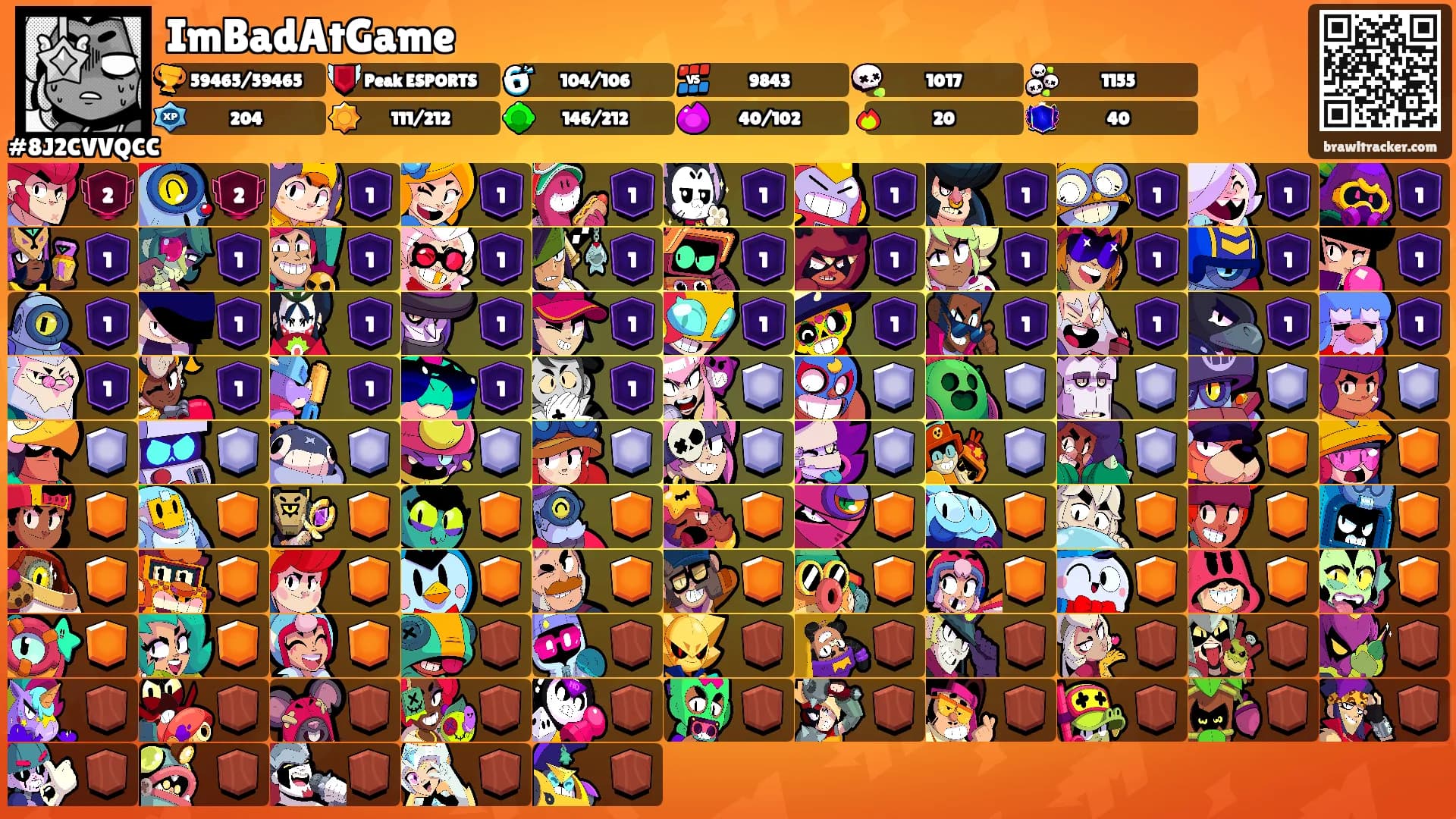 ImBadAtGame's Ranks