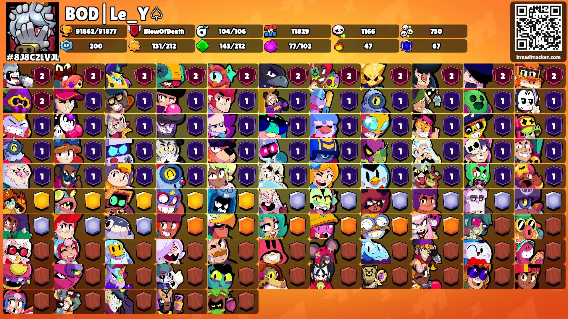 BOD|Le_Y♤'s Ranks