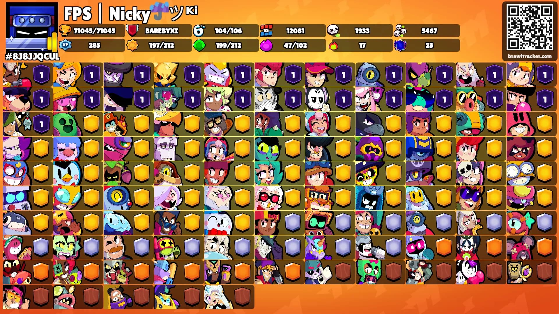 FPS | Nicky☔ツᴷⁱ's Ranks