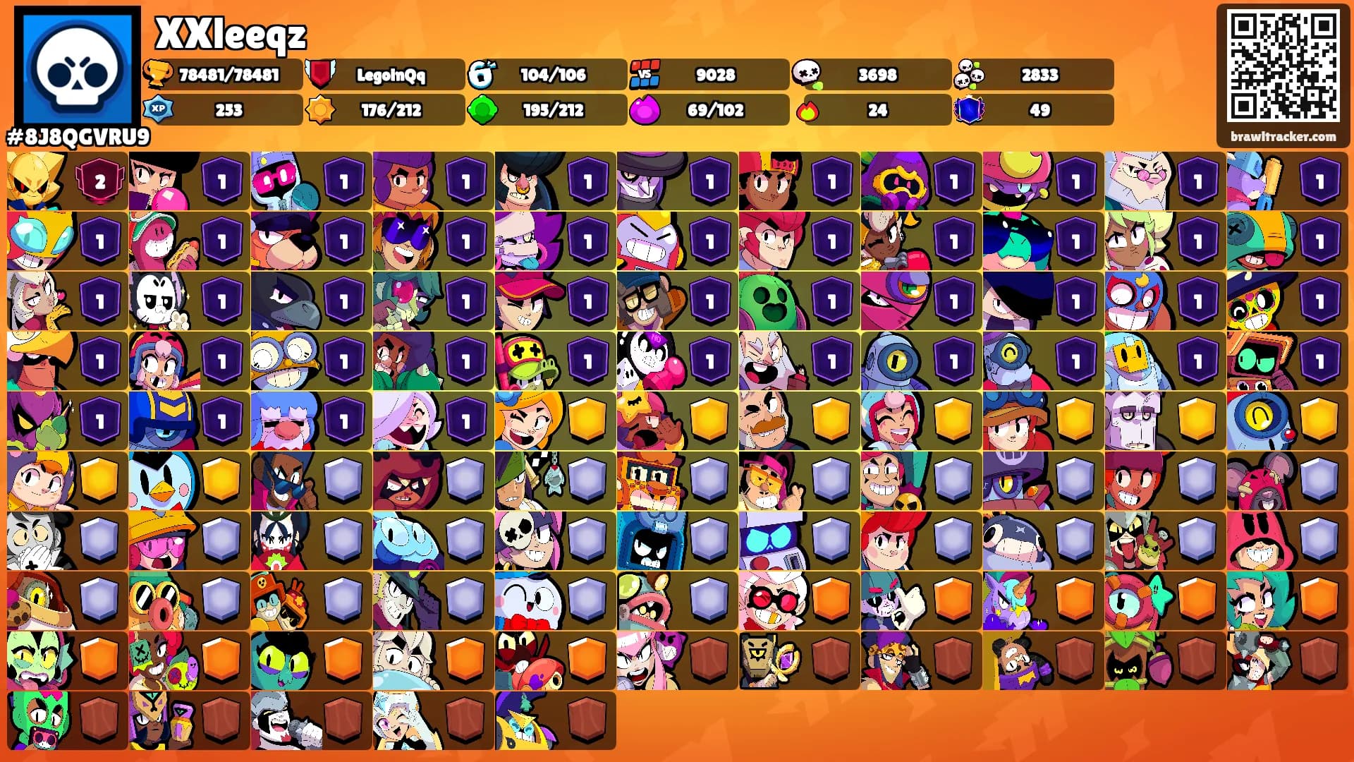 XXleeqz's Ranks