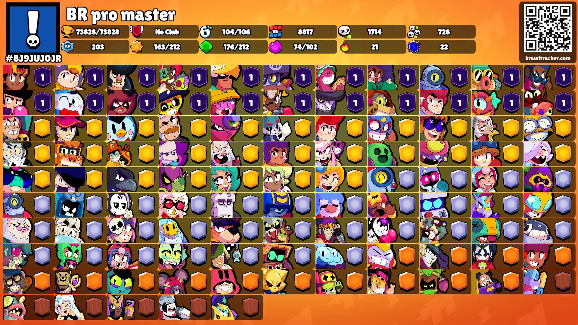 BR pro master's Ranks