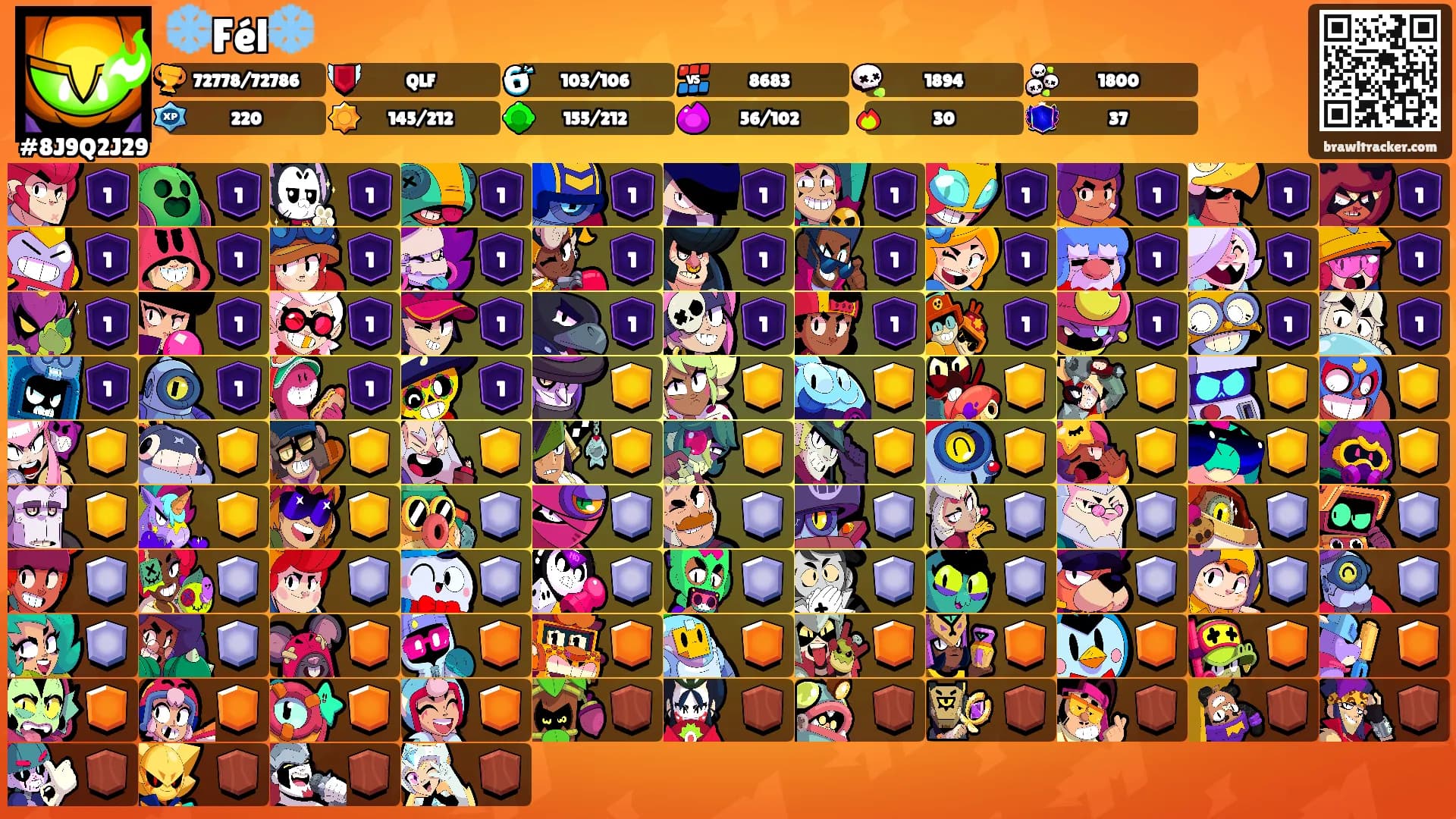 ❄️Fél❄️'s Ranks