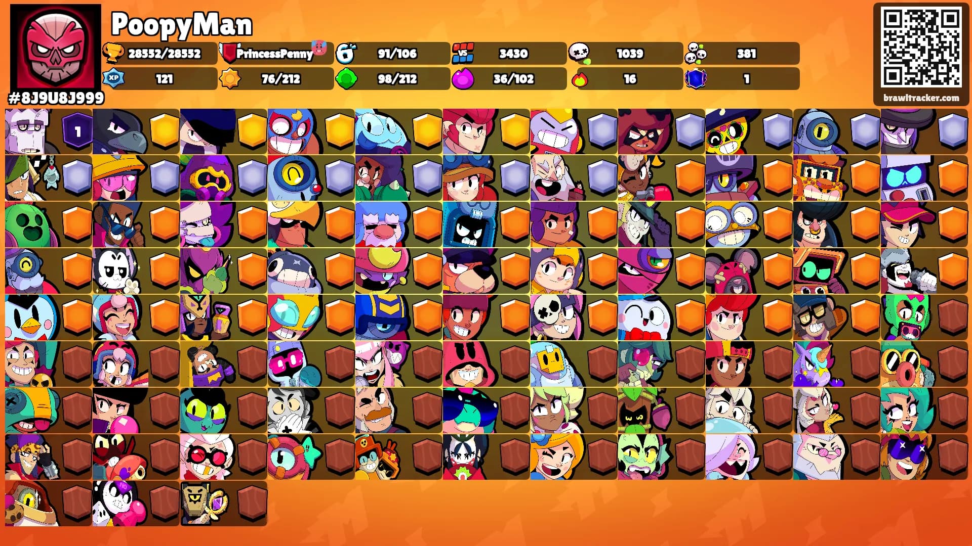PoopyMan's Ranks