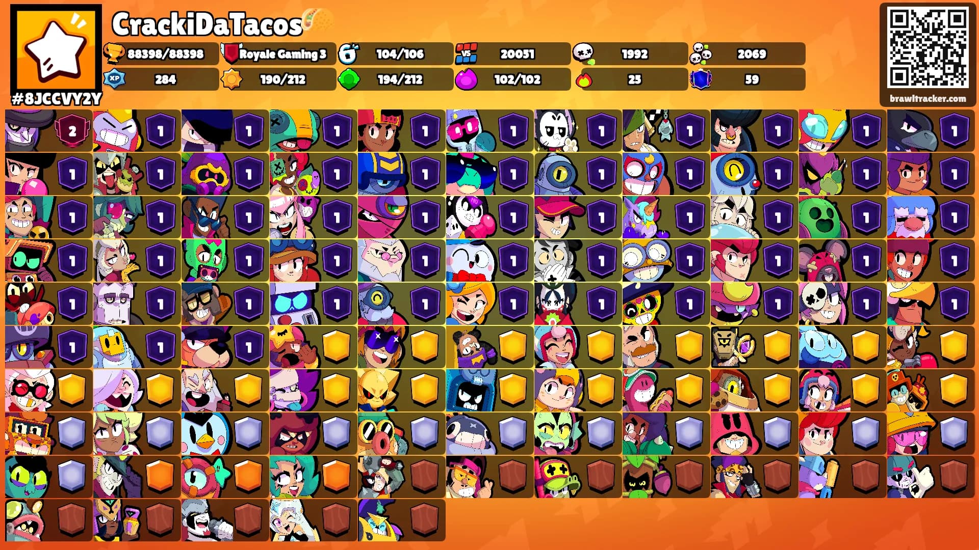 CrackiDaTacos🌮's Ranks