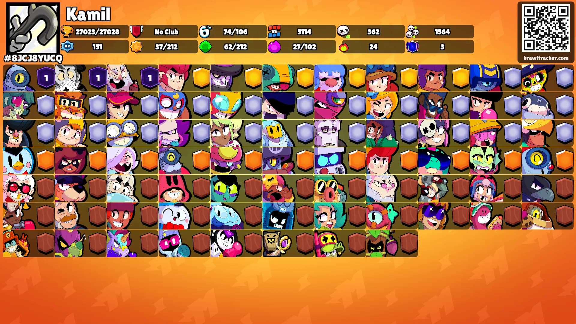 Kamil's Ranks