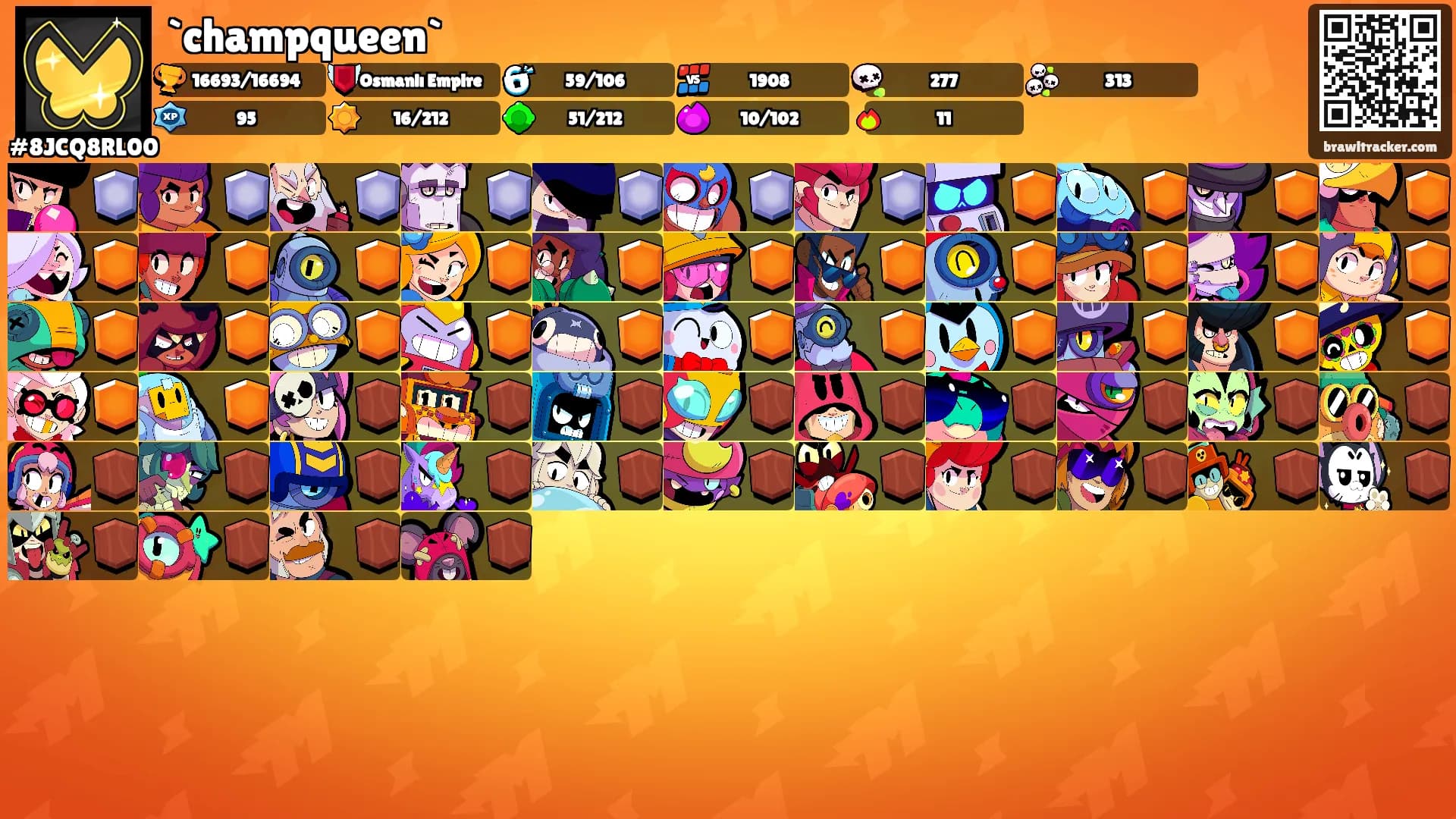 `champqueen`'s Ranks
