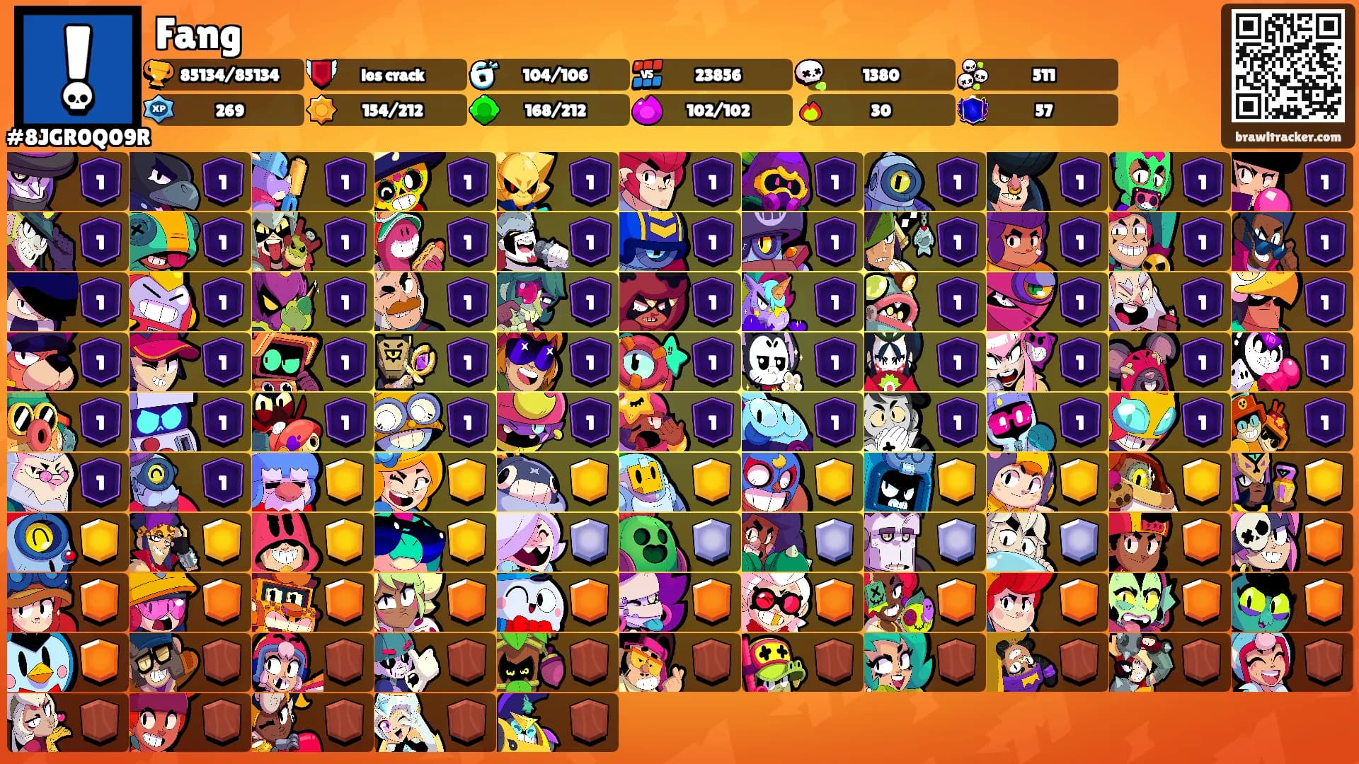 Fang's Ranks
