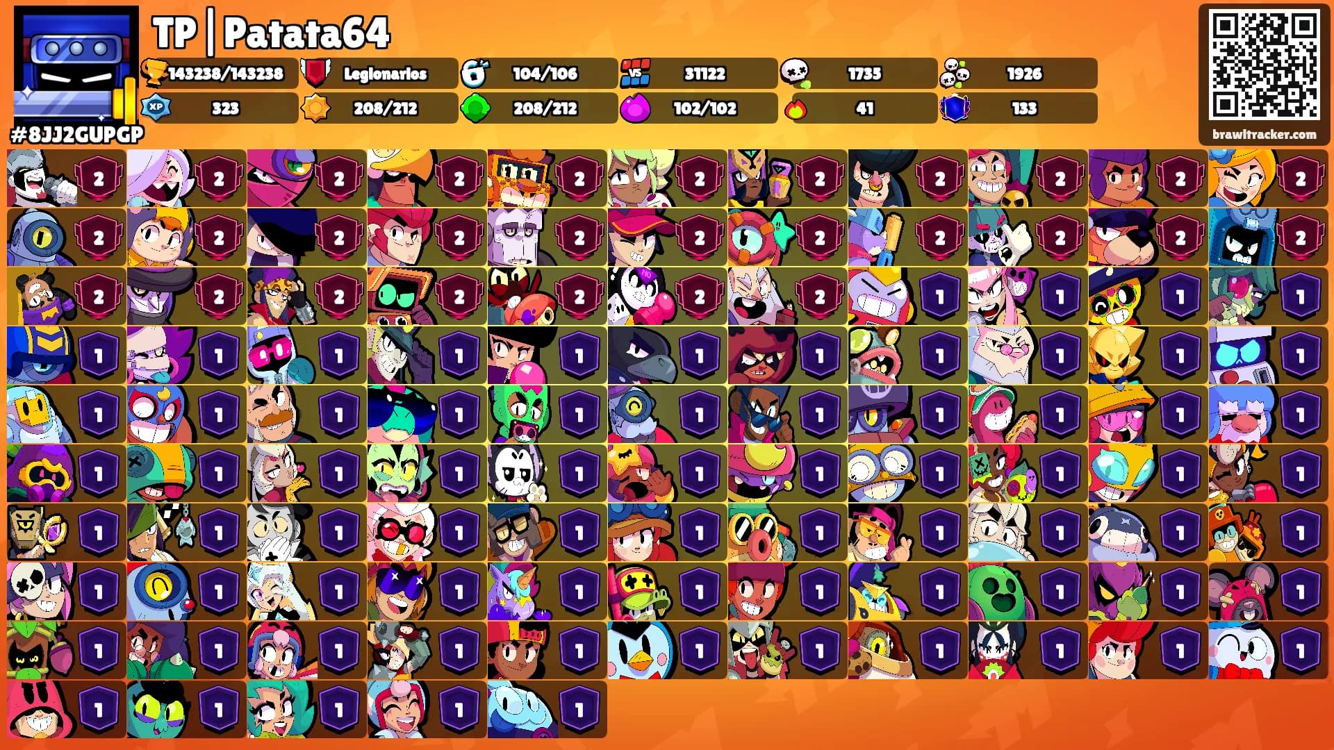 TP|Patata64's Ranks