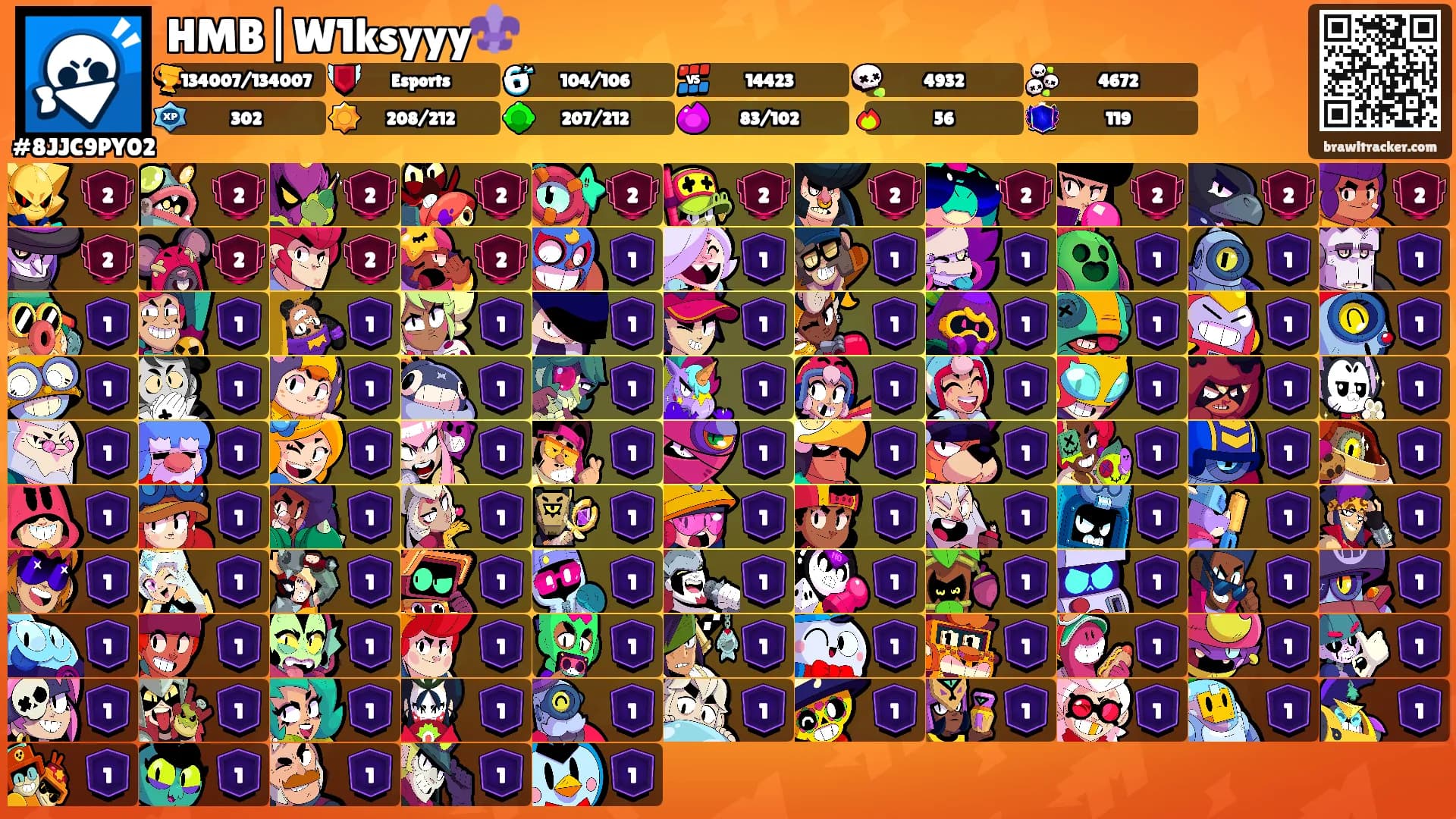 HMB|W1ksyyy⚜️'s Ranks