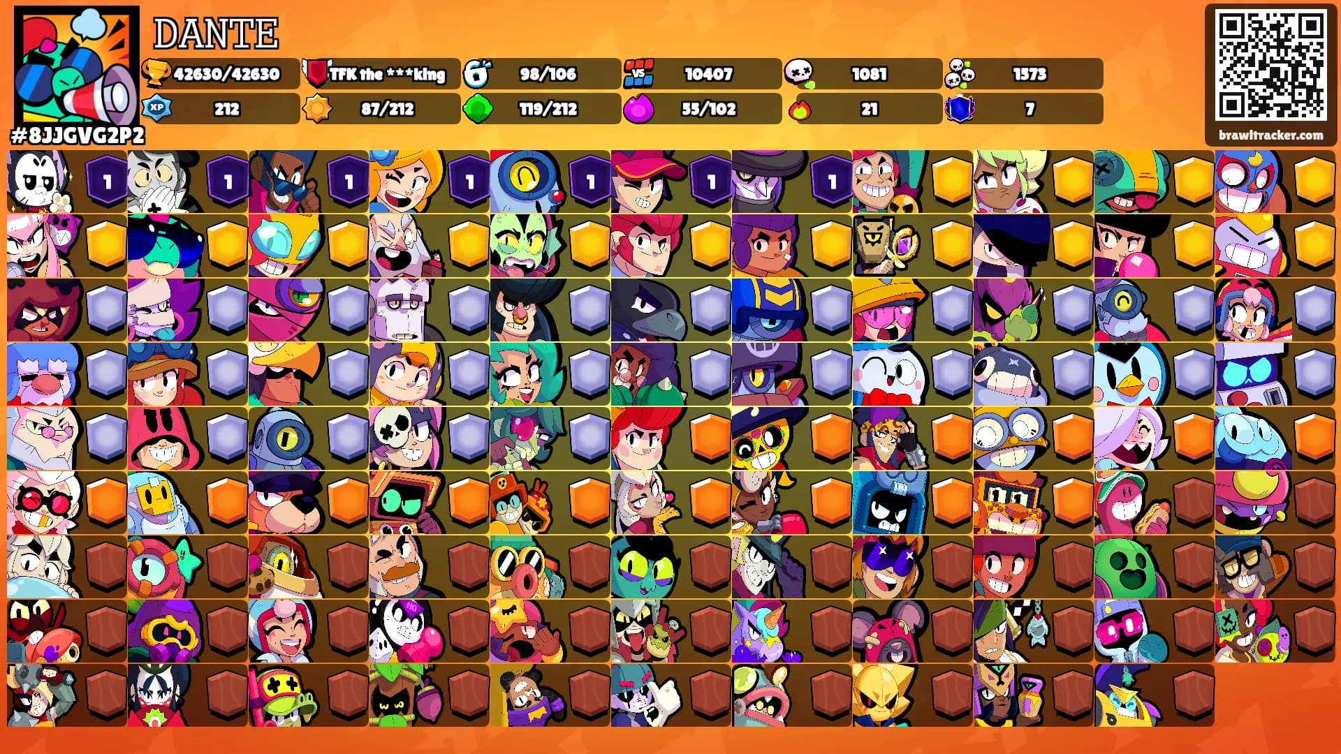 𝙳𝙰𝙽𝚃𝙴's Ranks