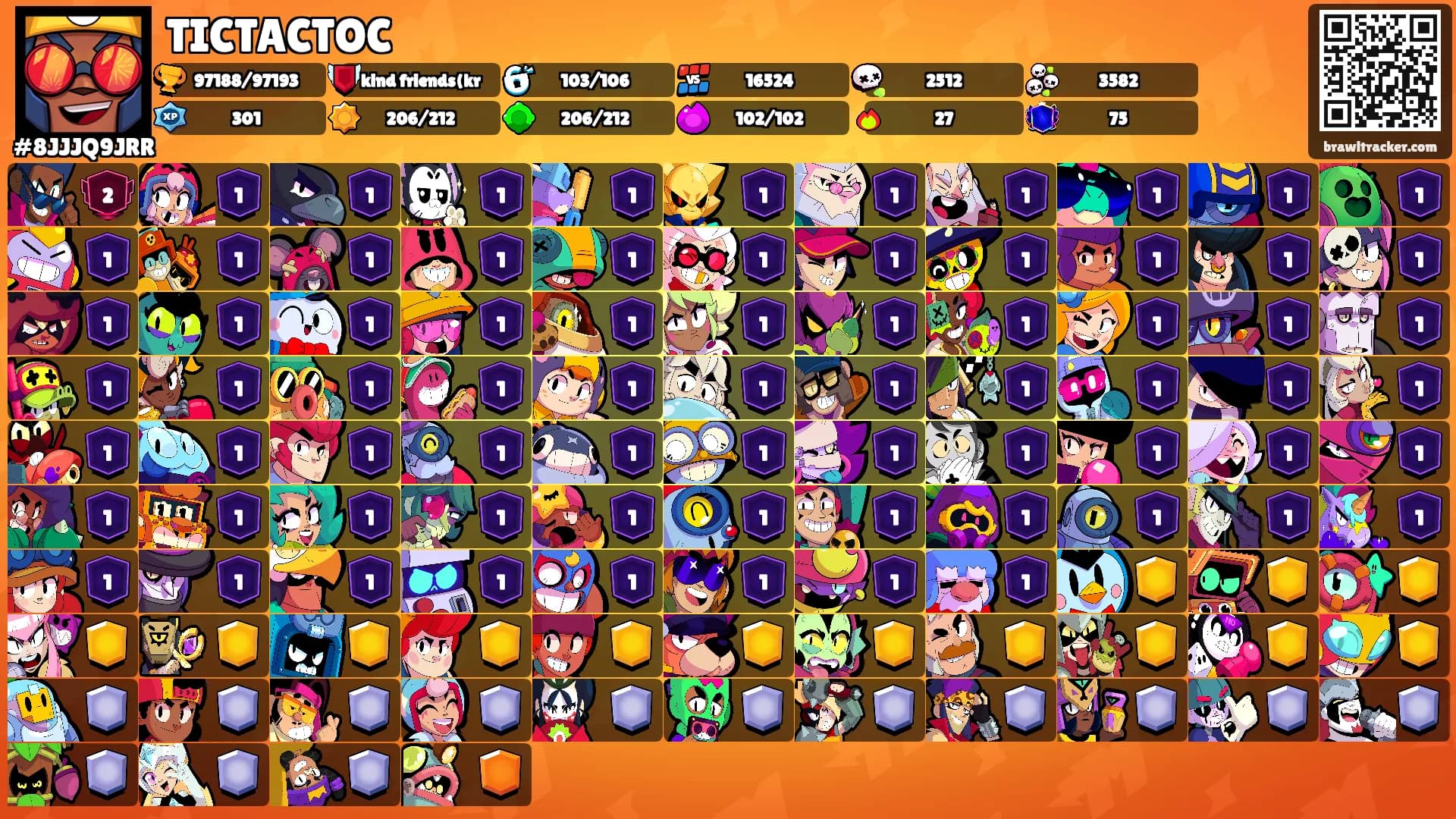 TICTACTOC's Ranks